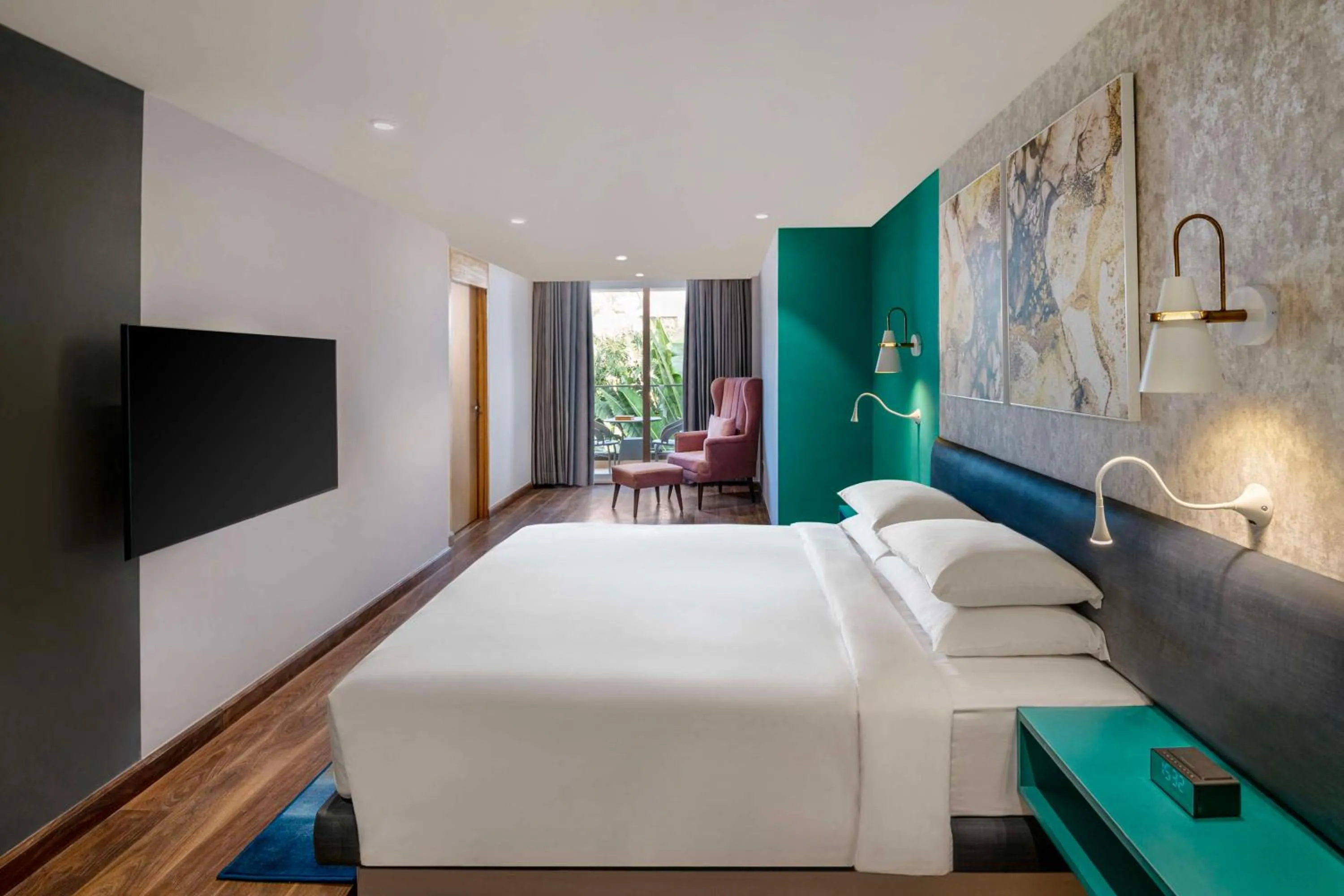 Bedroom, Bed in Hyatt Place Goa Candolim