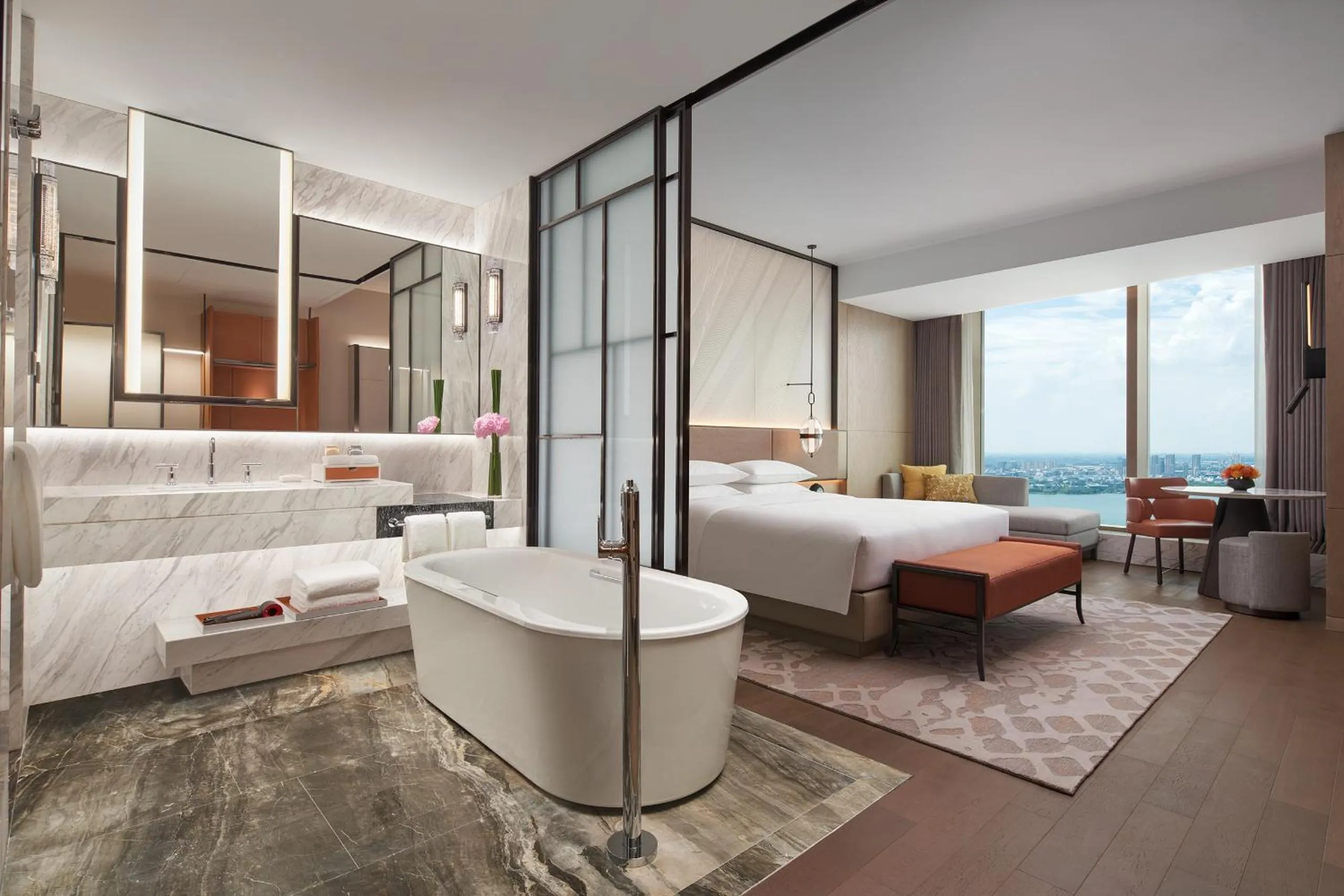Property building, Bed in Hyatt Regency Changshu Kuncheng Lake