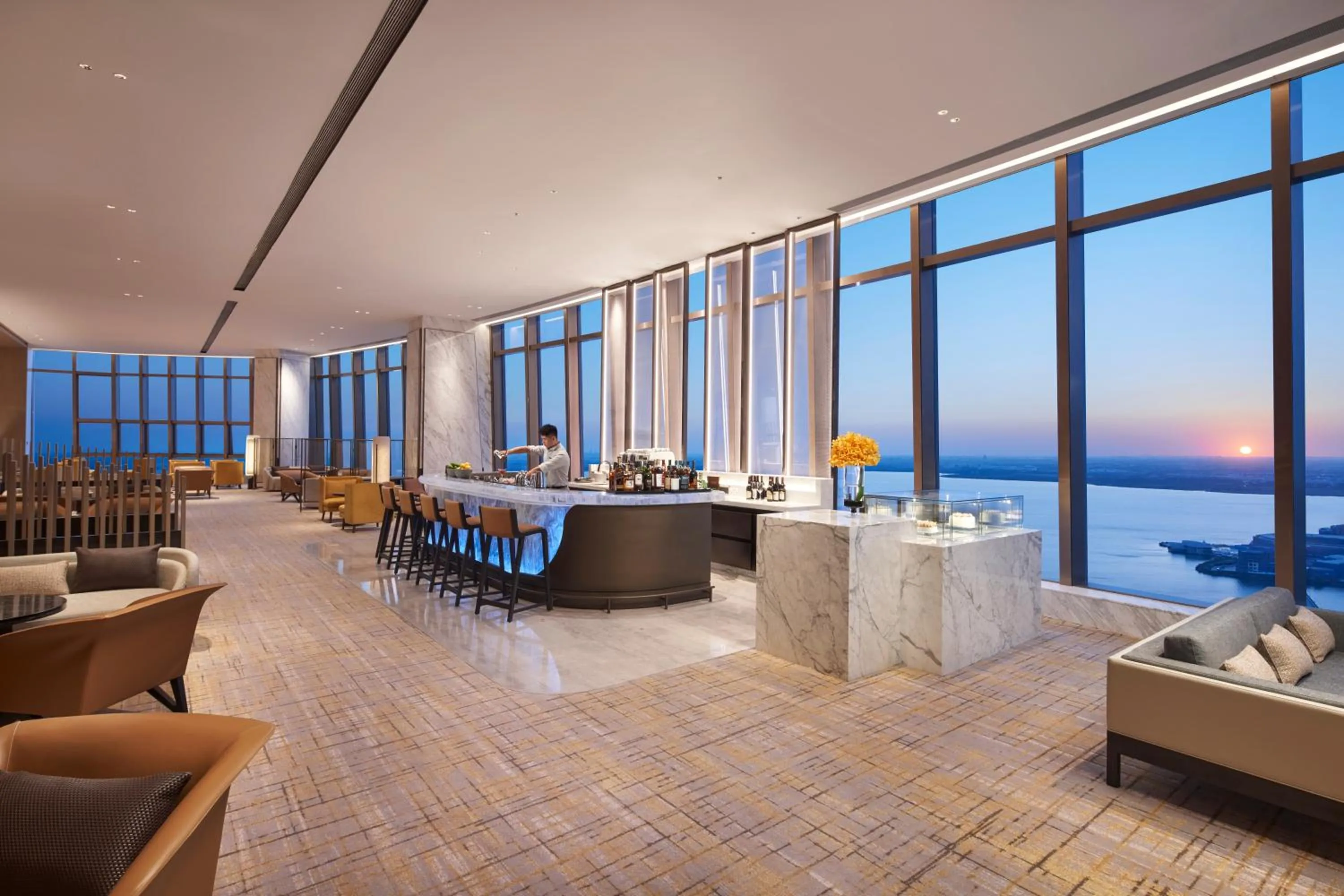 Lounge or bar in Hyatt Regency Changshu Kuncheng Lake