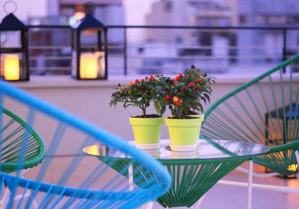 Balcony/Terrace in Bulnes Eco Suites