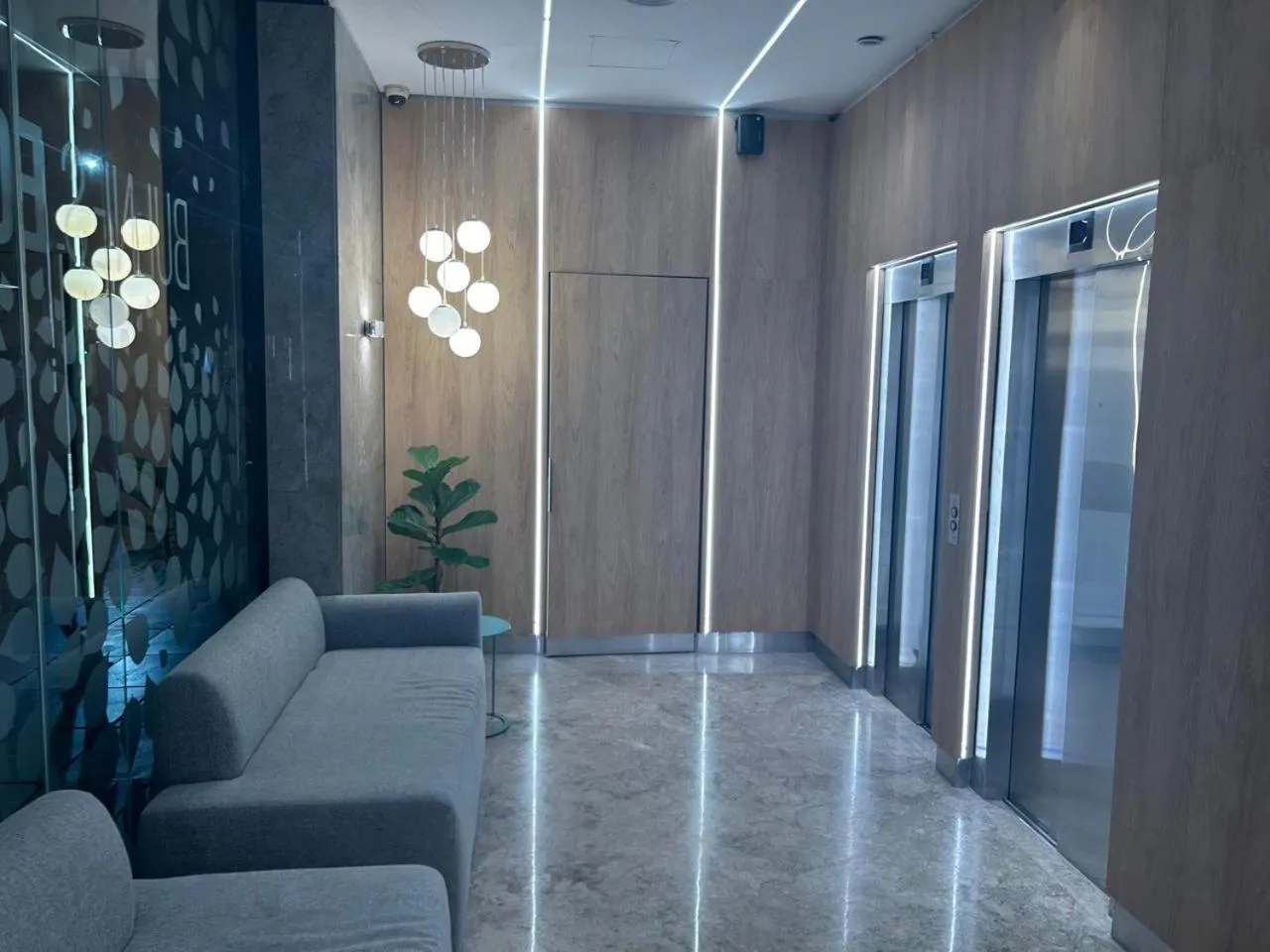 Lobby or reception in Bulnes Eco Suites