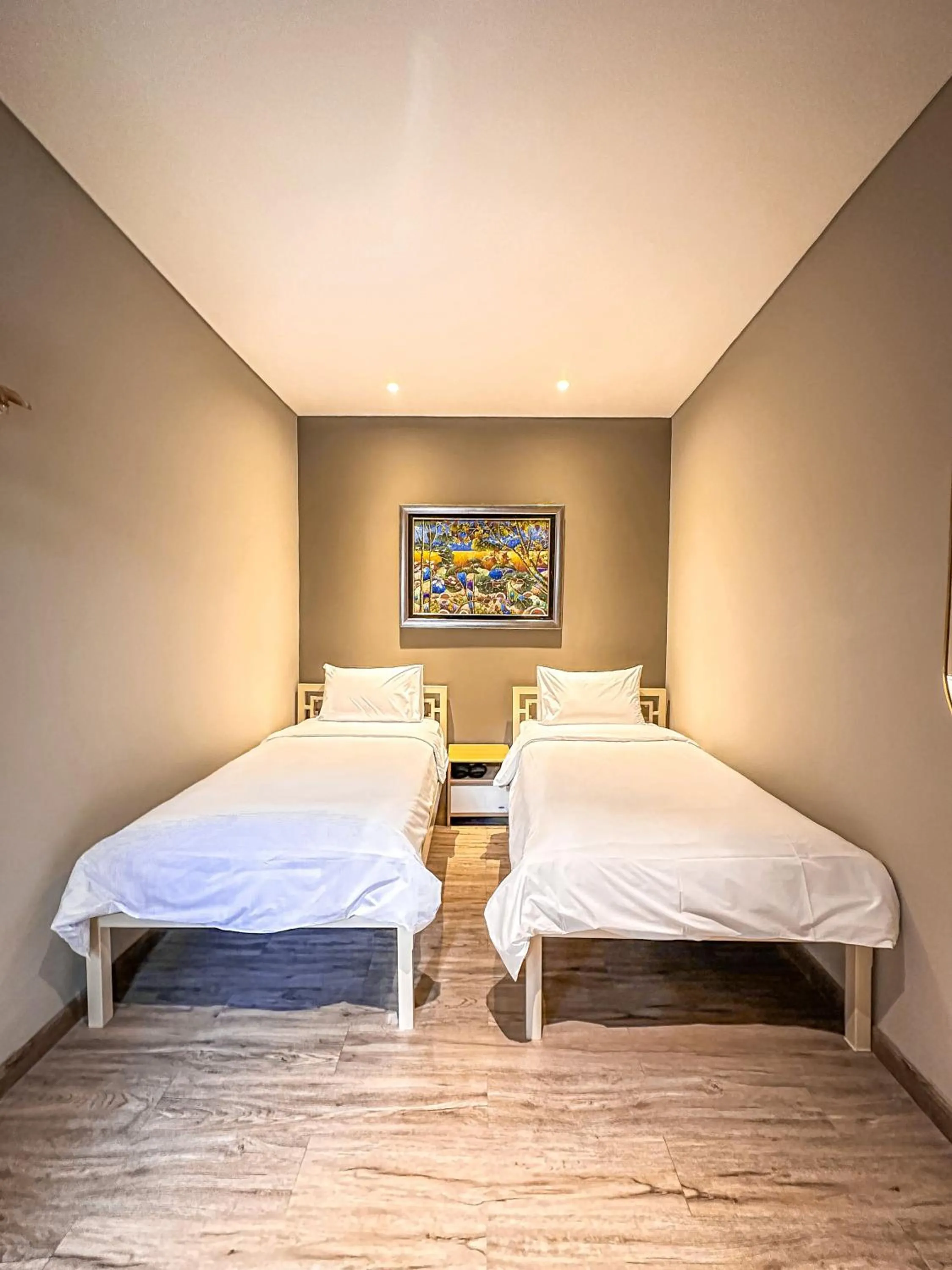 Bed in Lugano Arte Homestay