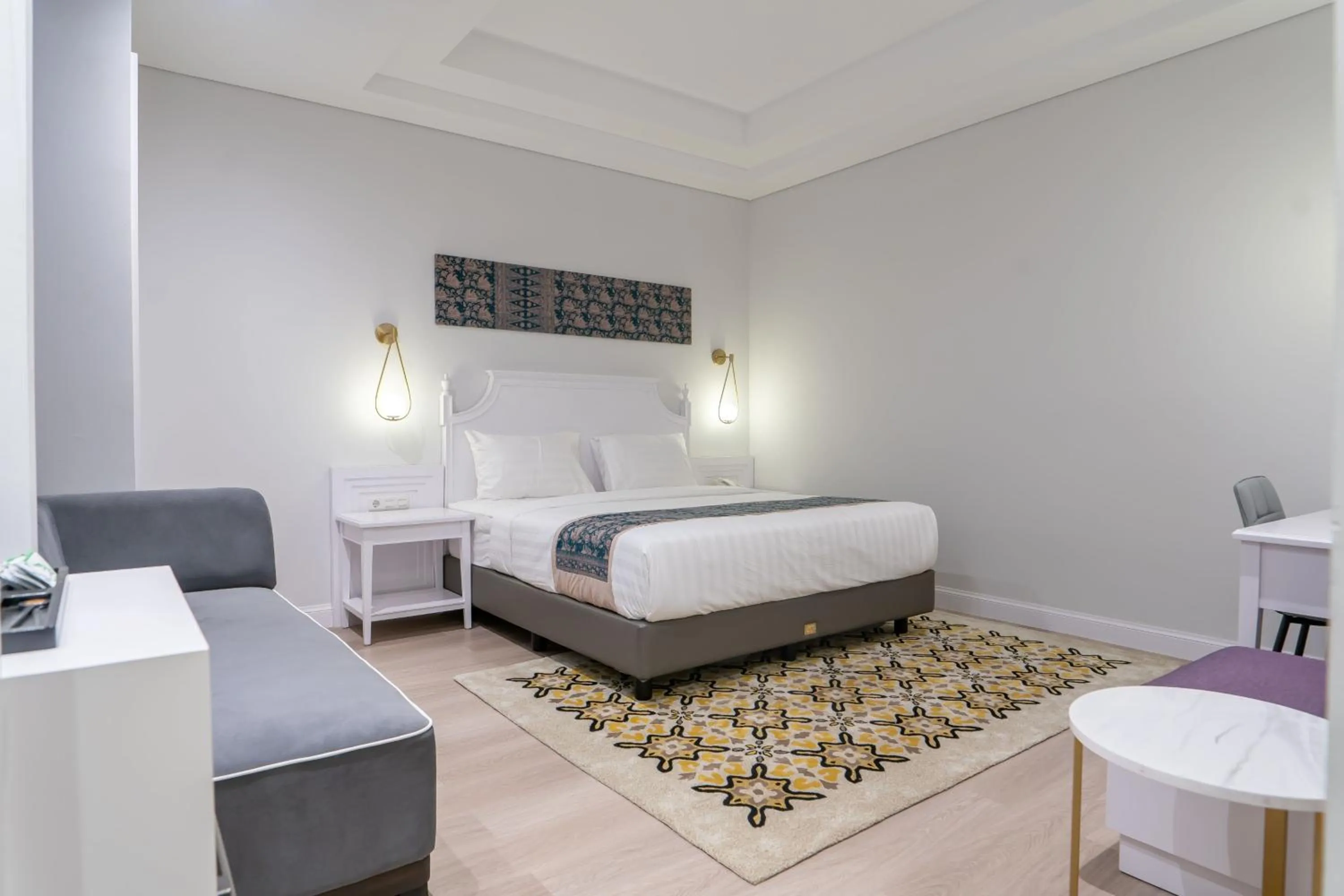 Bed in The Difan Hotel