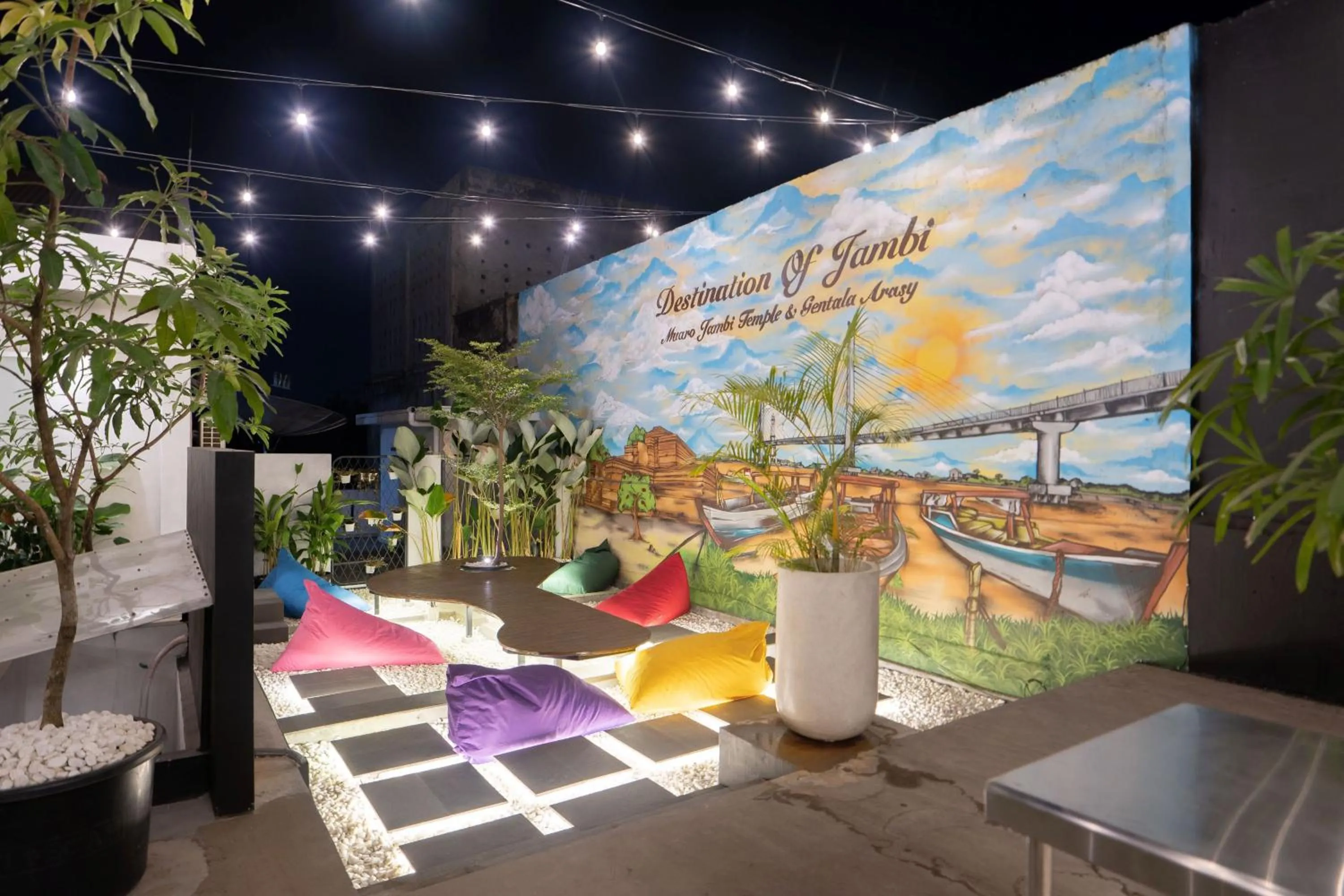 Patio in The Difan Hotel