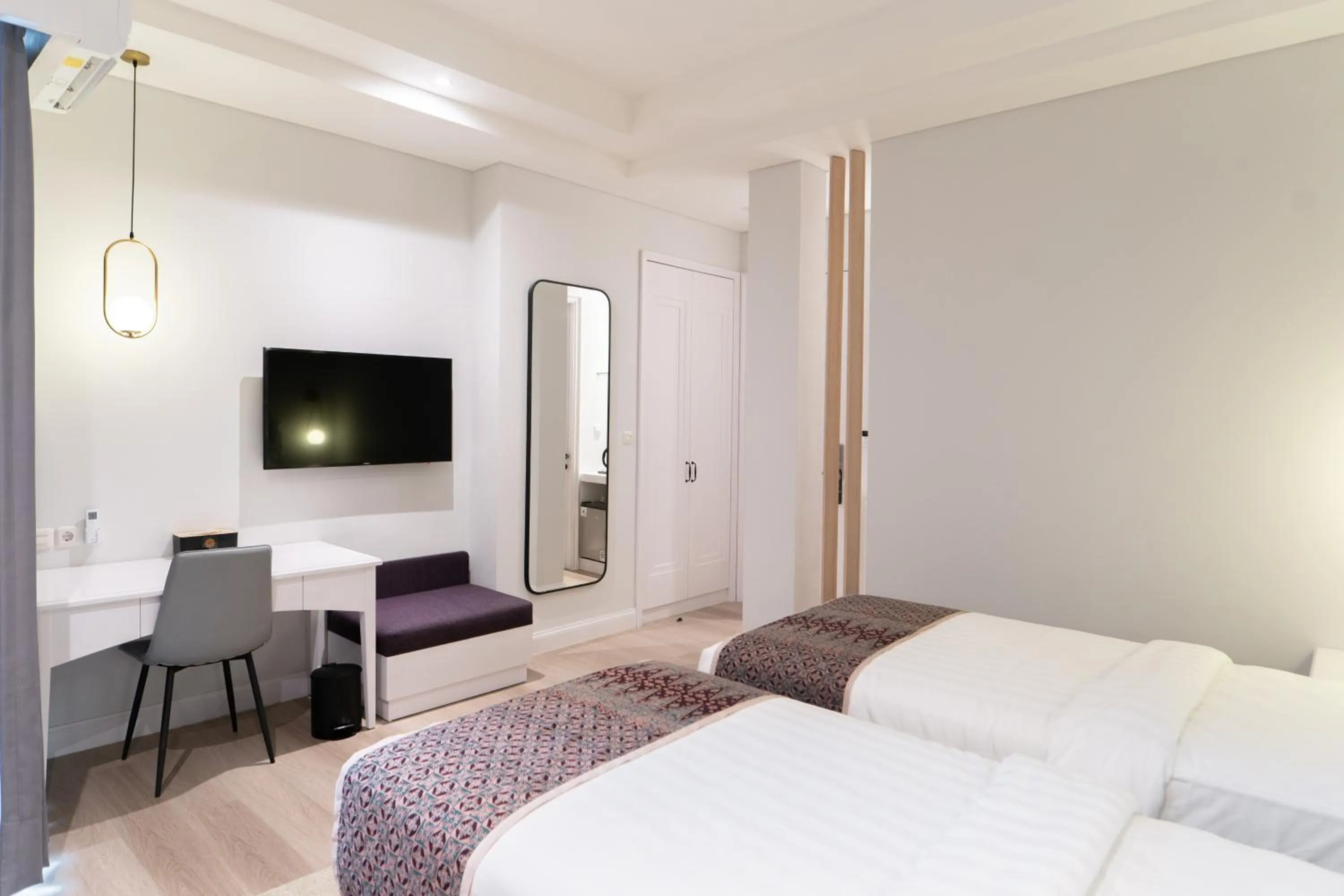 Bed in The Difan Hotel