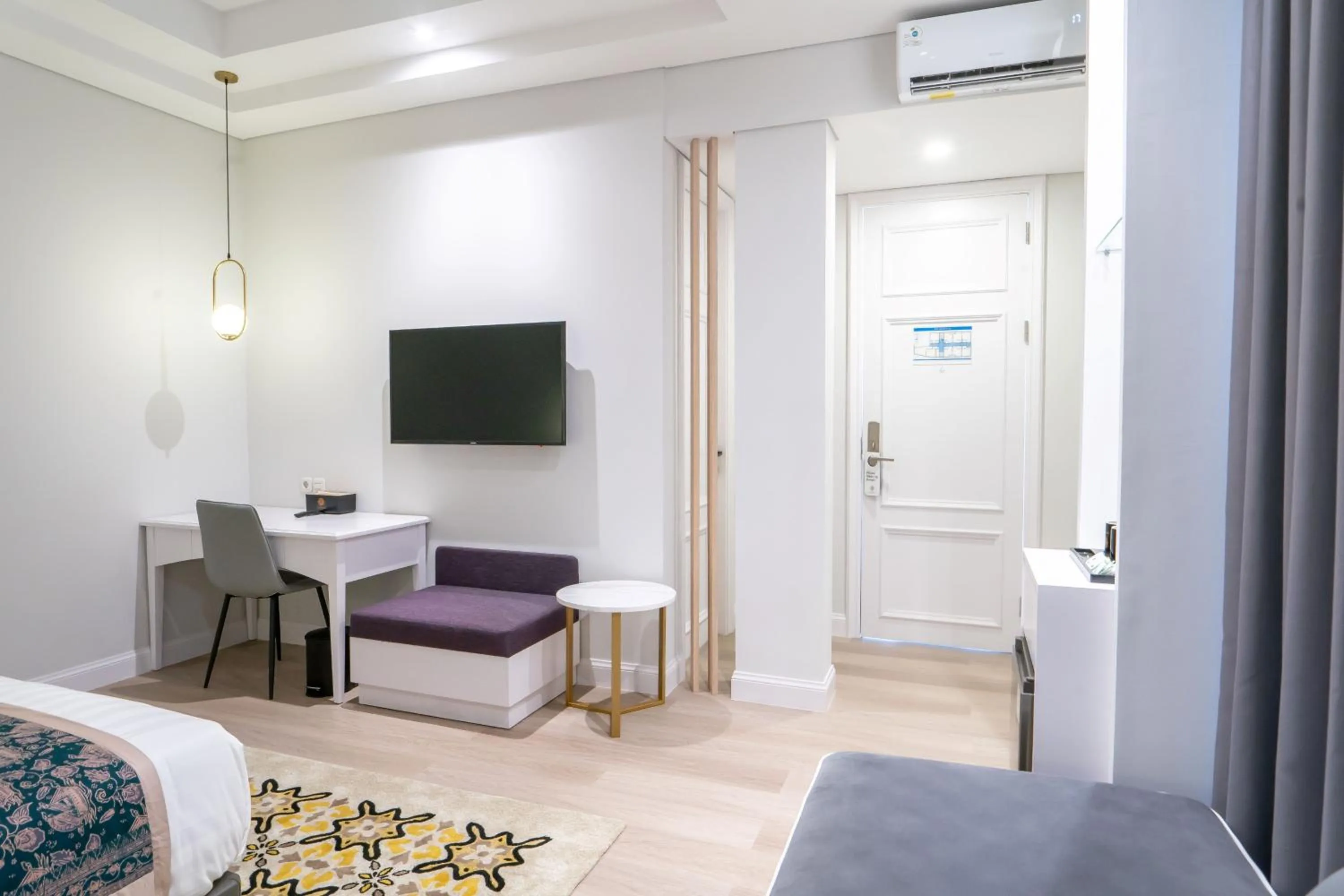 Bed in The Difan Hotel