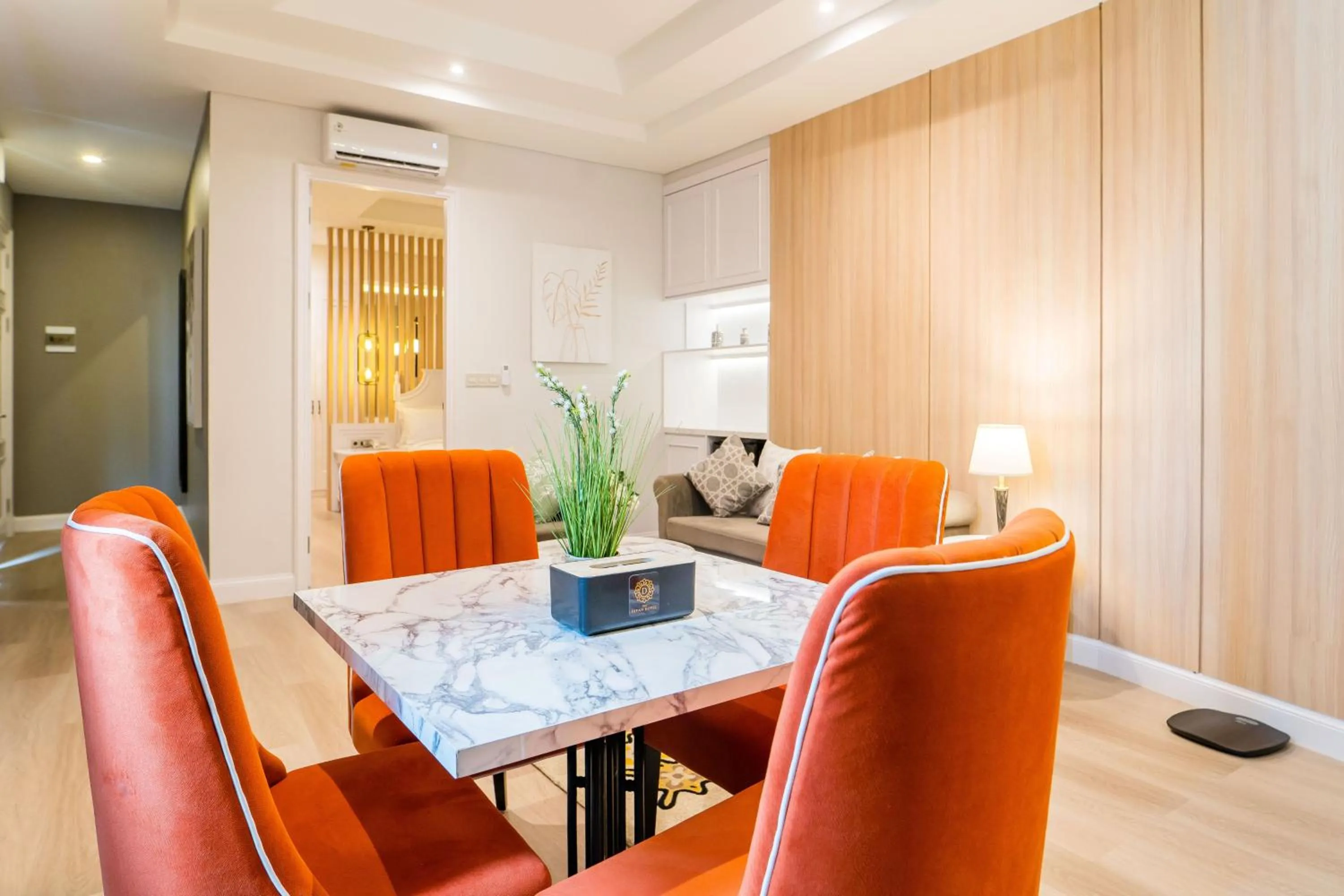 Living room in The Difan Hotel