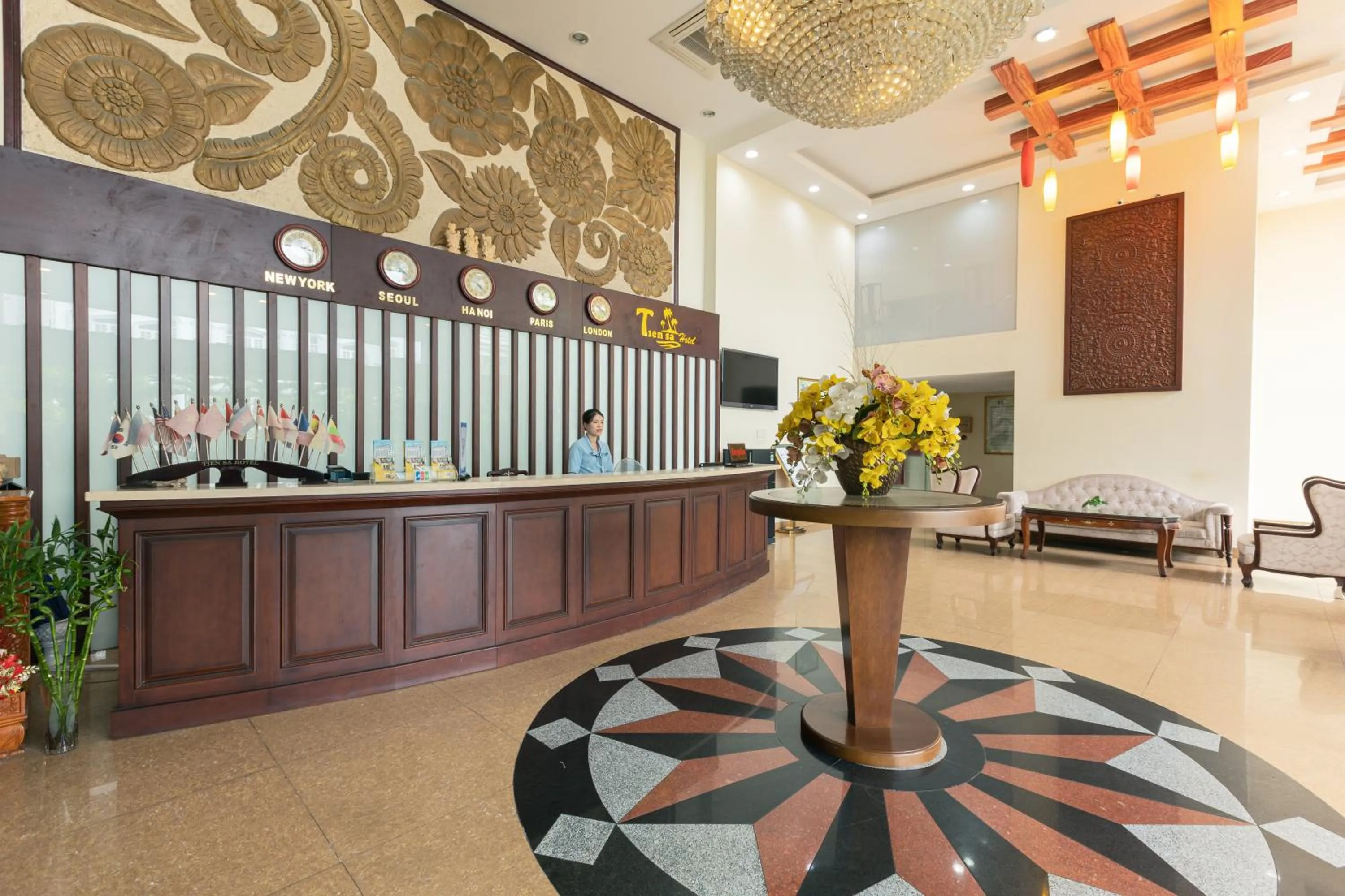 Lobby or reception in Tien Sa Danang Hotel