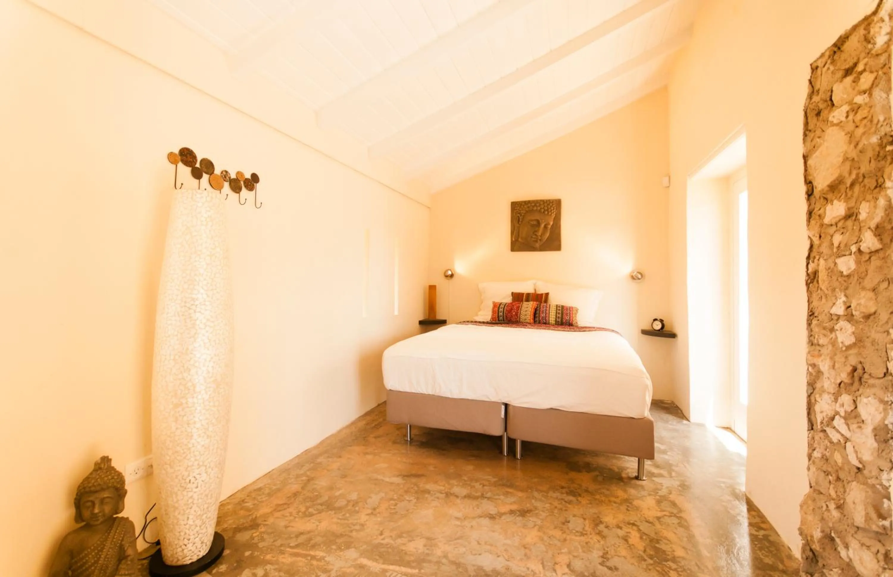 Bedroom, Bed in Landhuis Klein Santa Martha Boutique Hotel Restaurant.