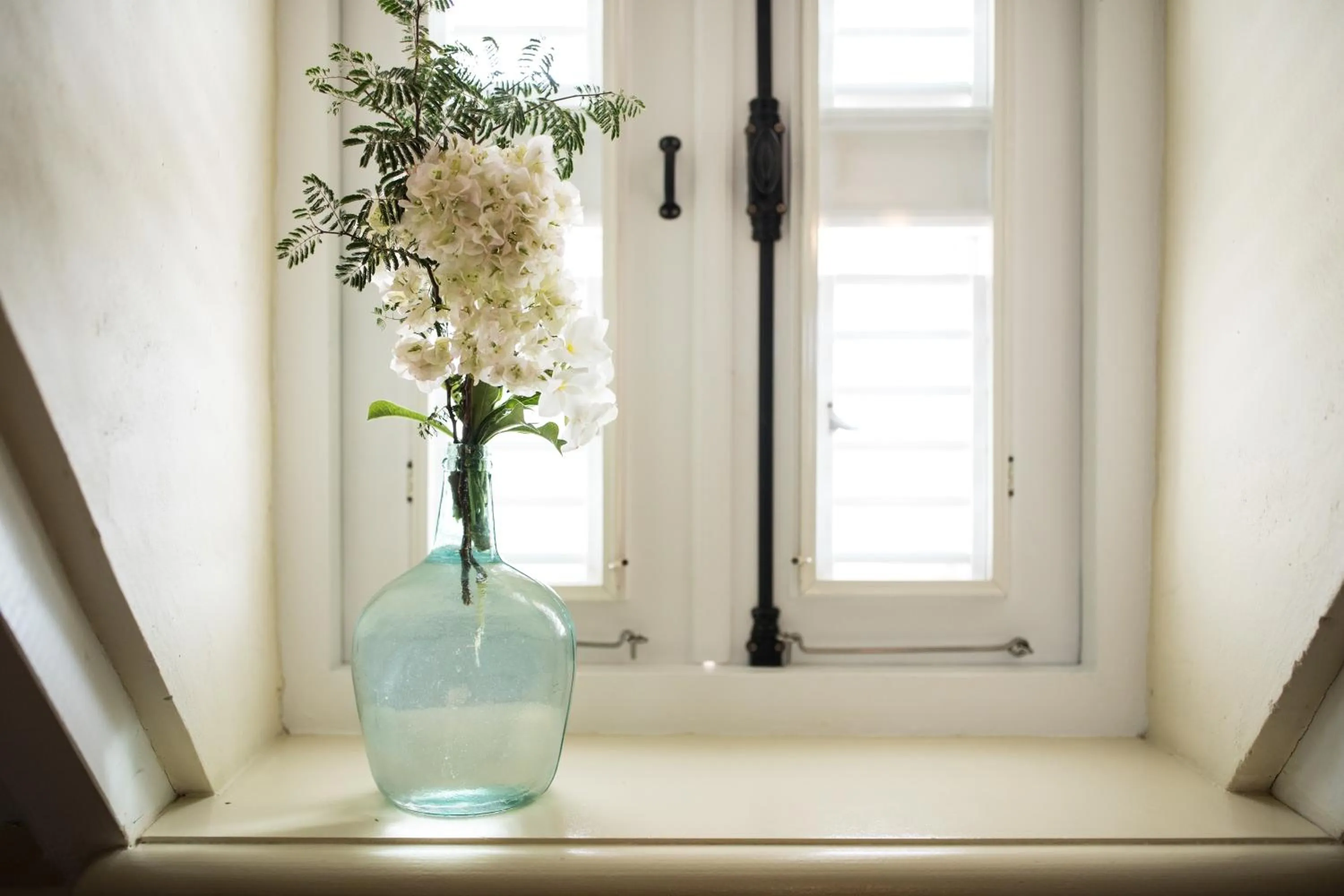 Decorative detail in Landhuis Klein Santa Martha Boutique Hotel Restaurant.