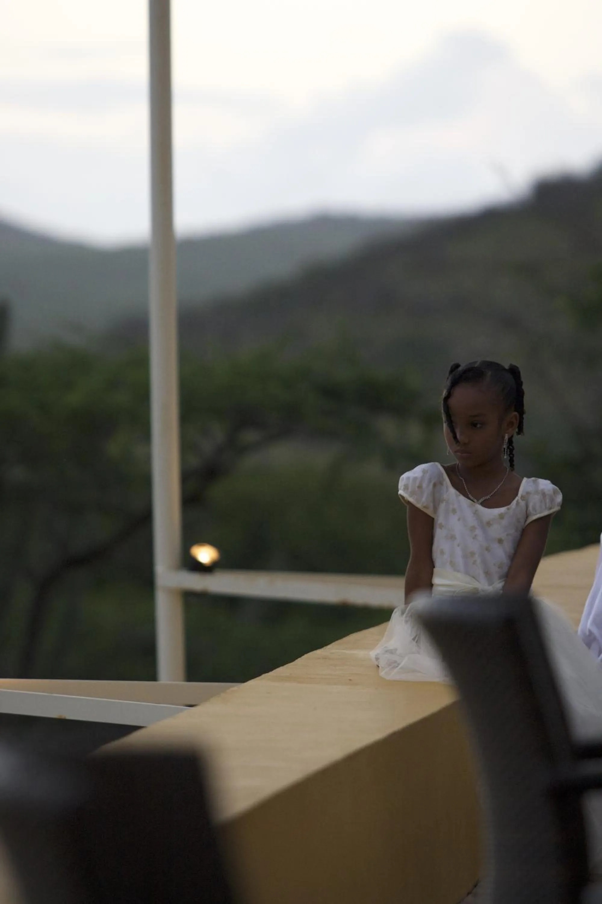 Decorative detail in Landhuis Klein Santa Martha Boutique Hotel Restaurant.