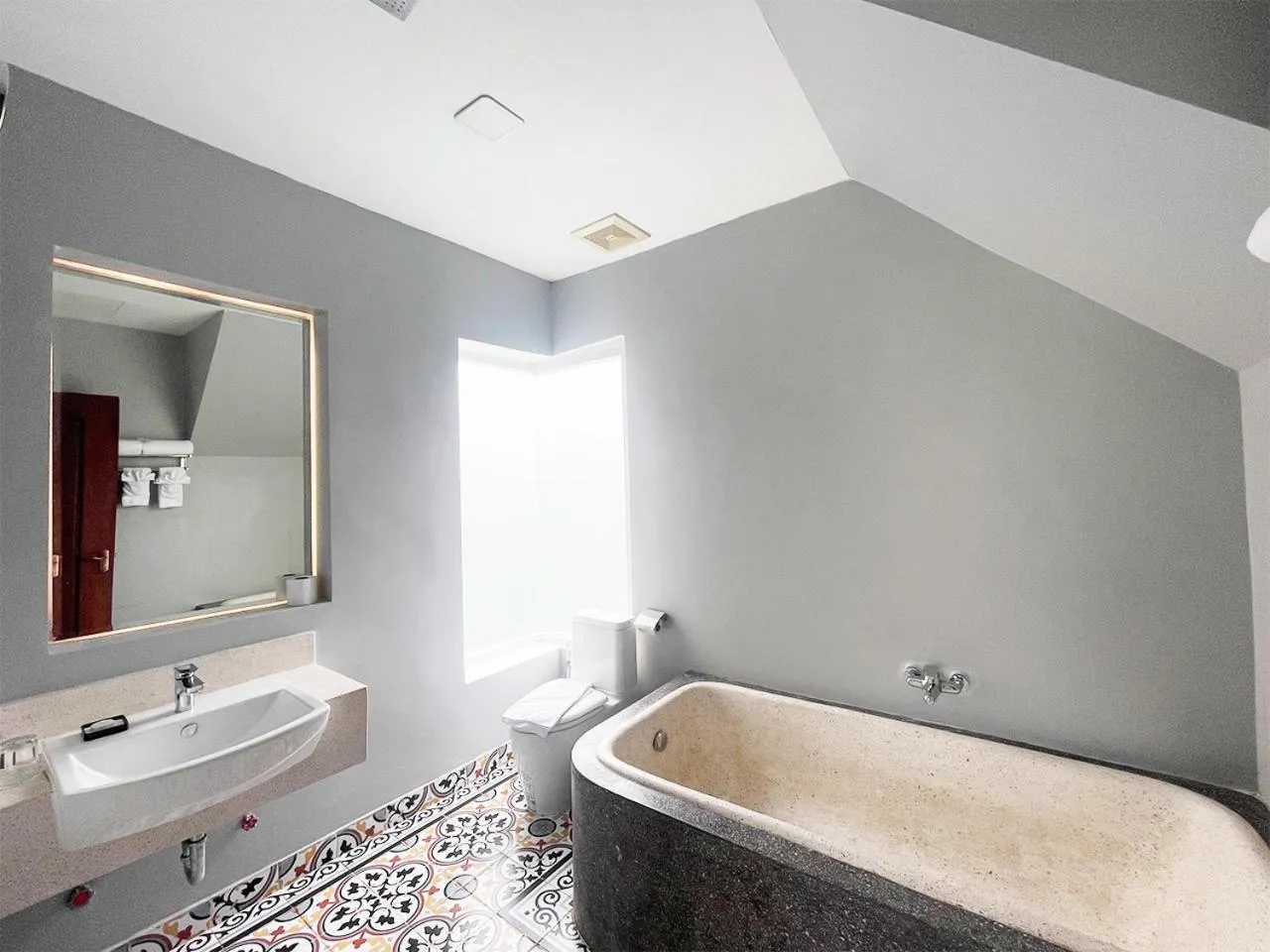 Bathroom in Sokchea Kampot Hotel