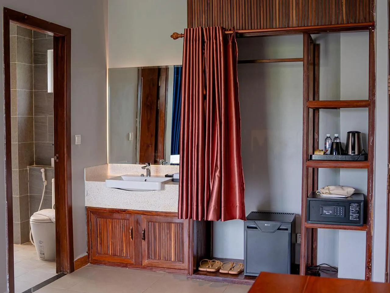 Bathroom in Sokchea Kampot Hotel