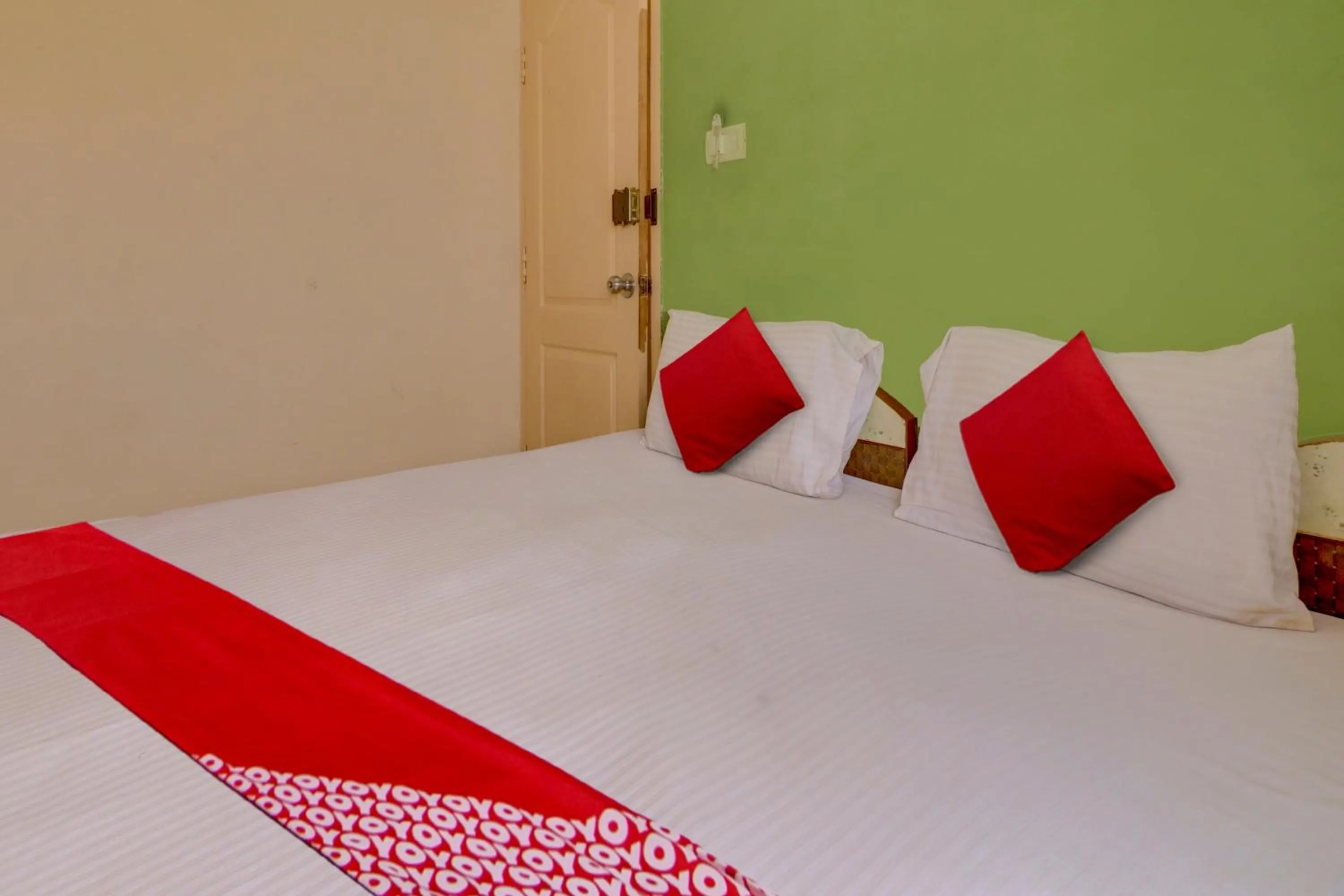 Bedroom, Bed in Hotel O Raj Comforts