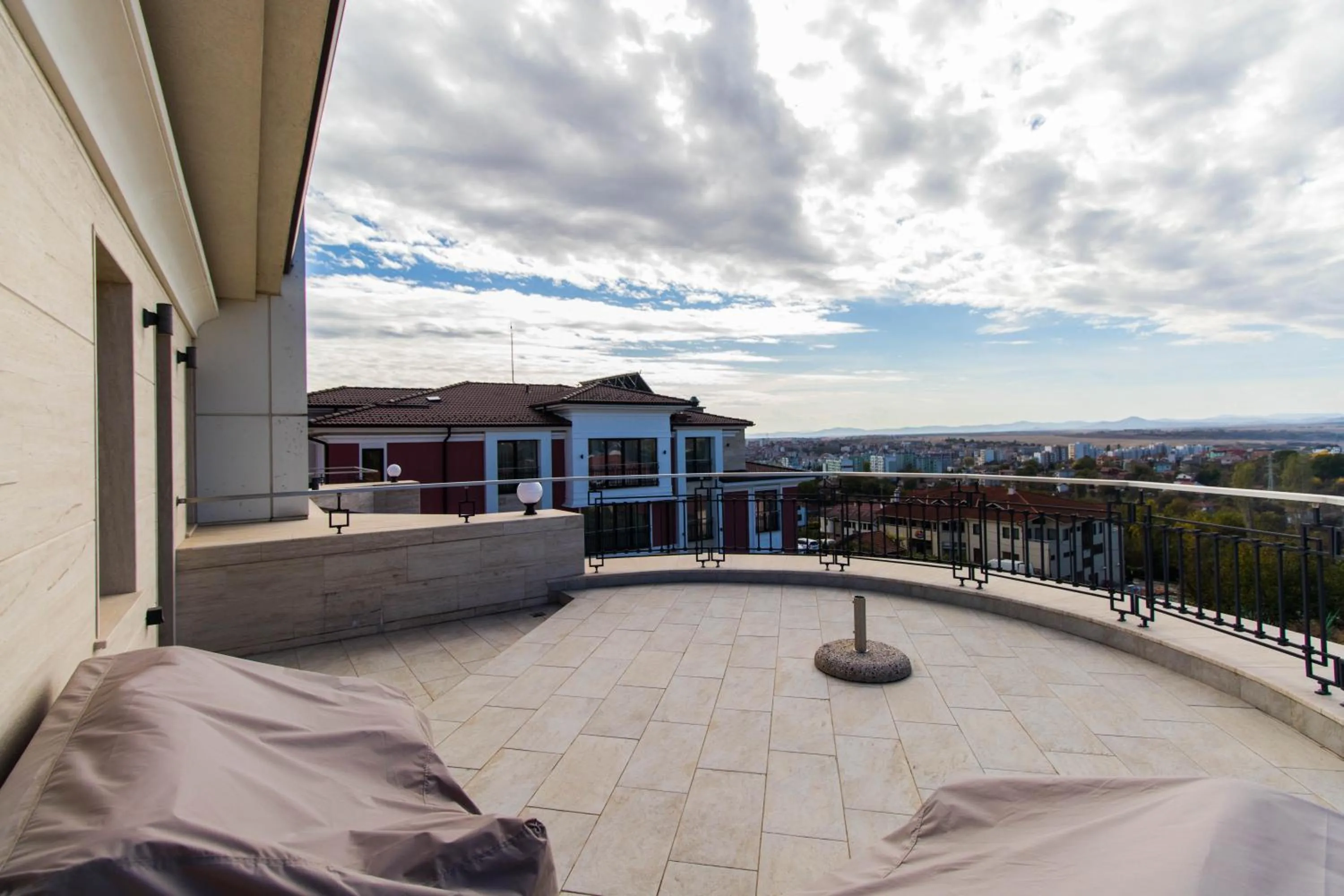 Patio in Hotel Bohemi