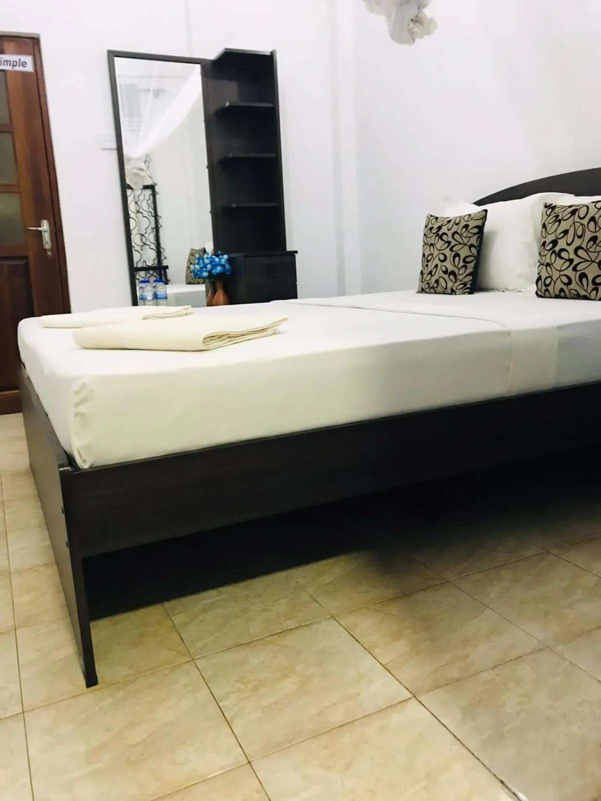 Bed in Kavee Transit Hotel