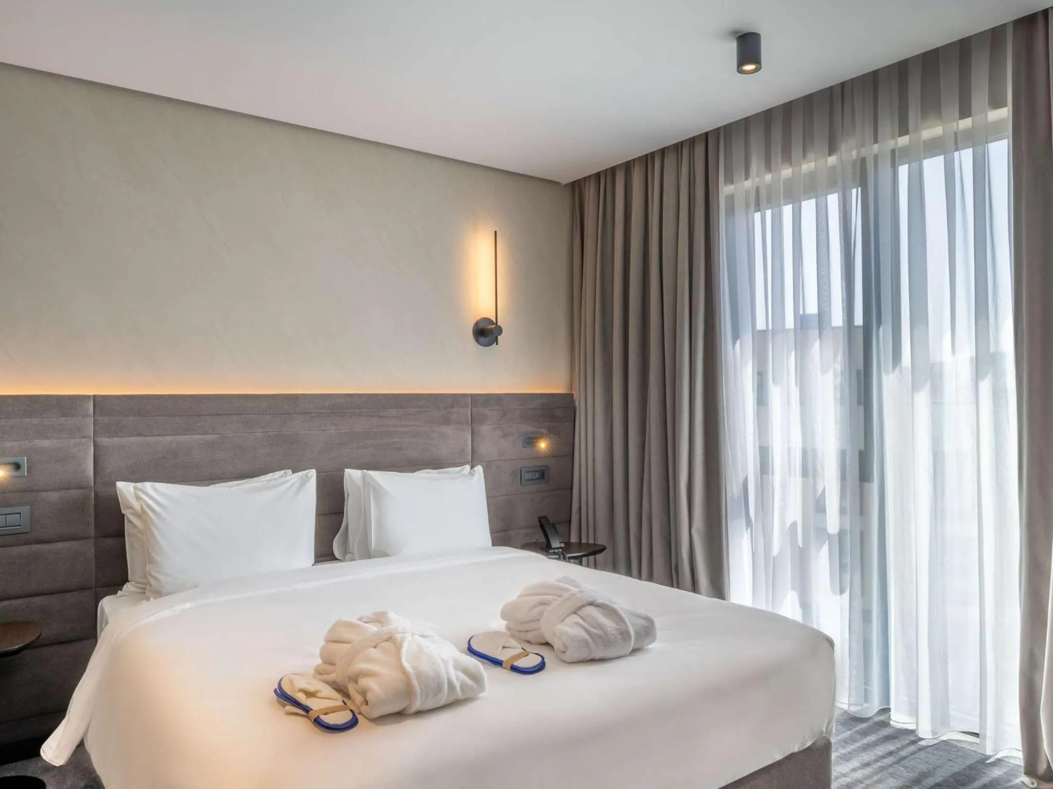 Bed in Novotel Tbilisi Center