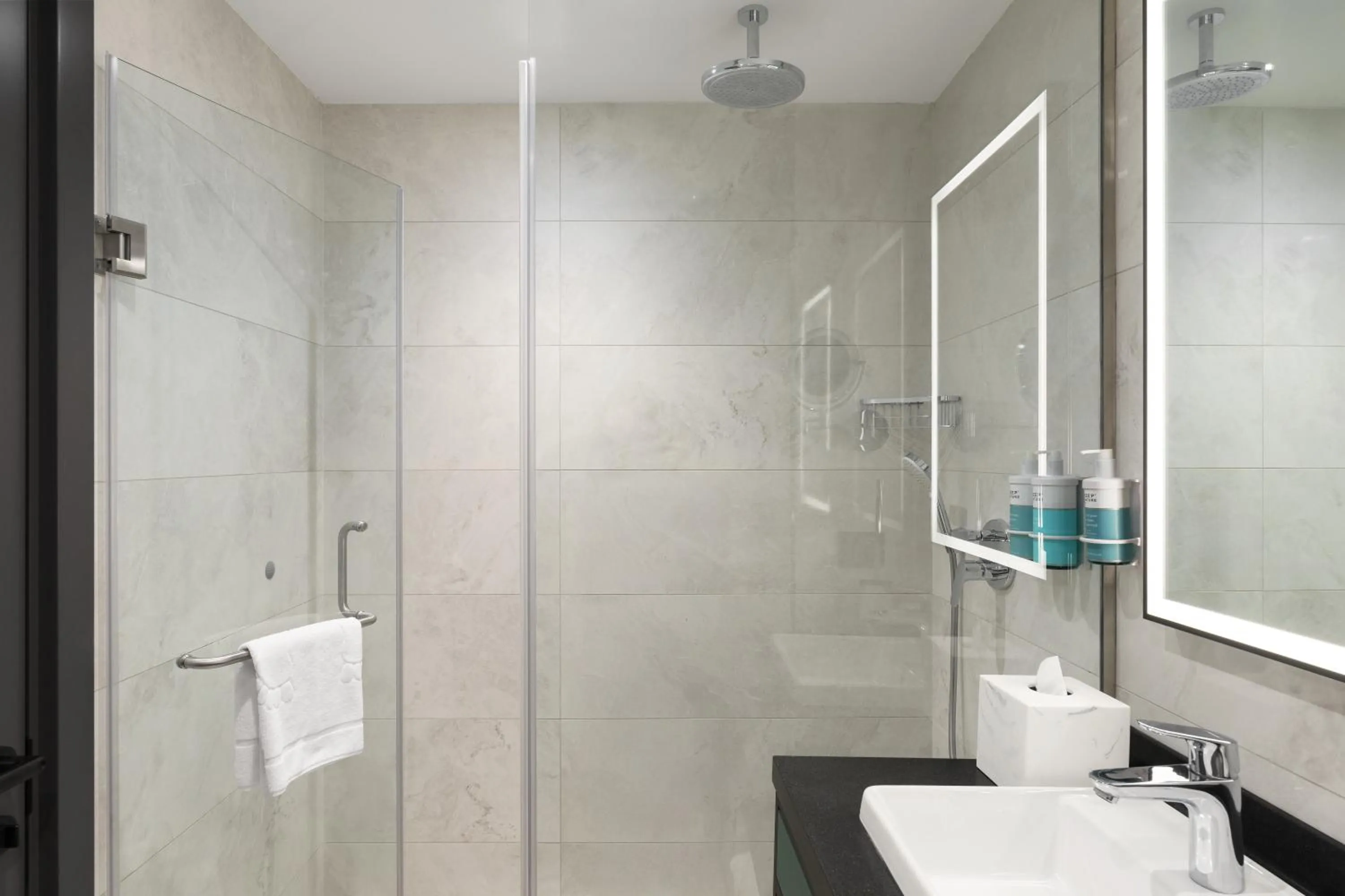 Shower in Novotel Tbilisi Center