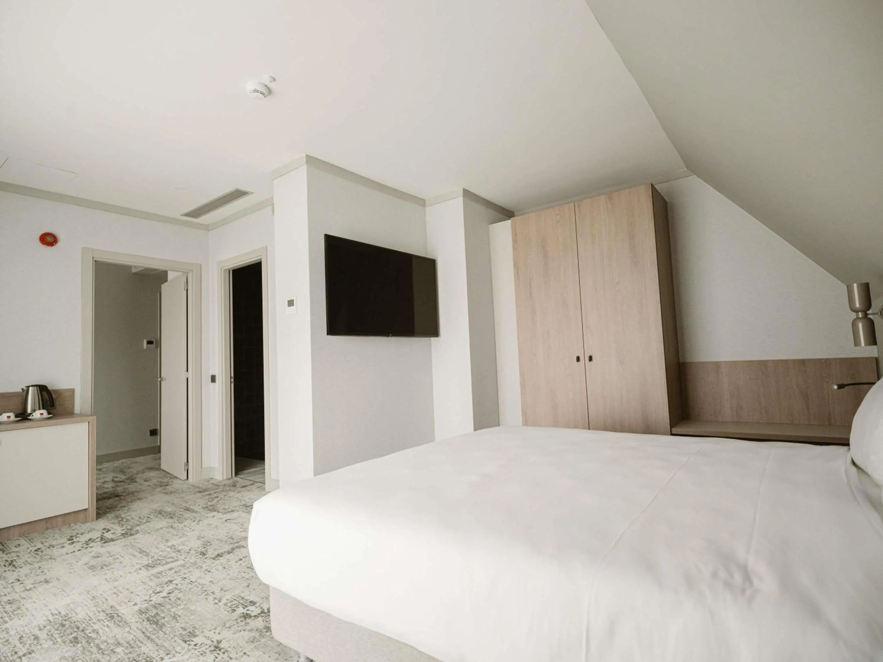 Bedroom, Bed in Mercure Sibiu Arsenal