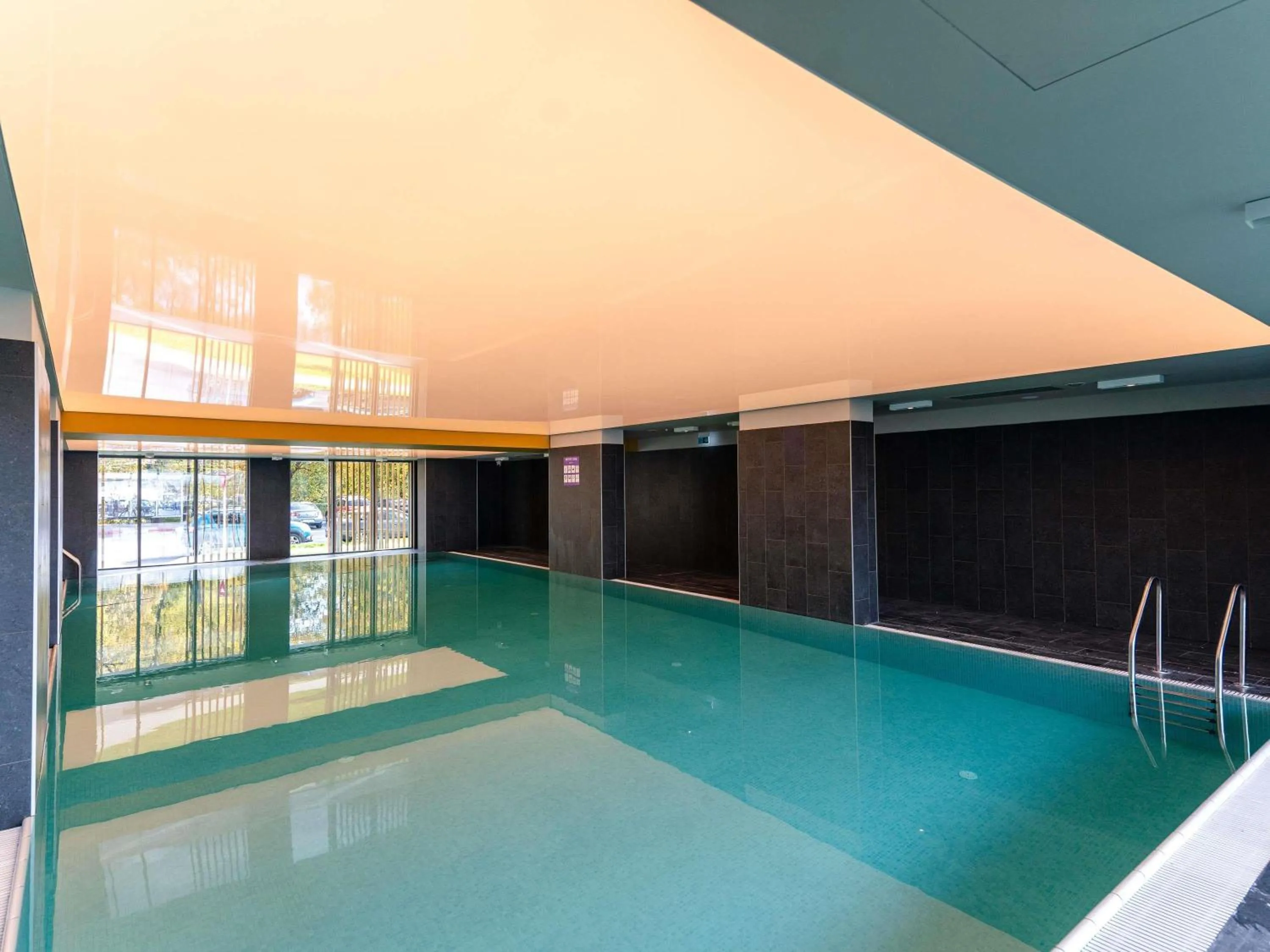 Pool view in Mercure Sibiu Arsenal