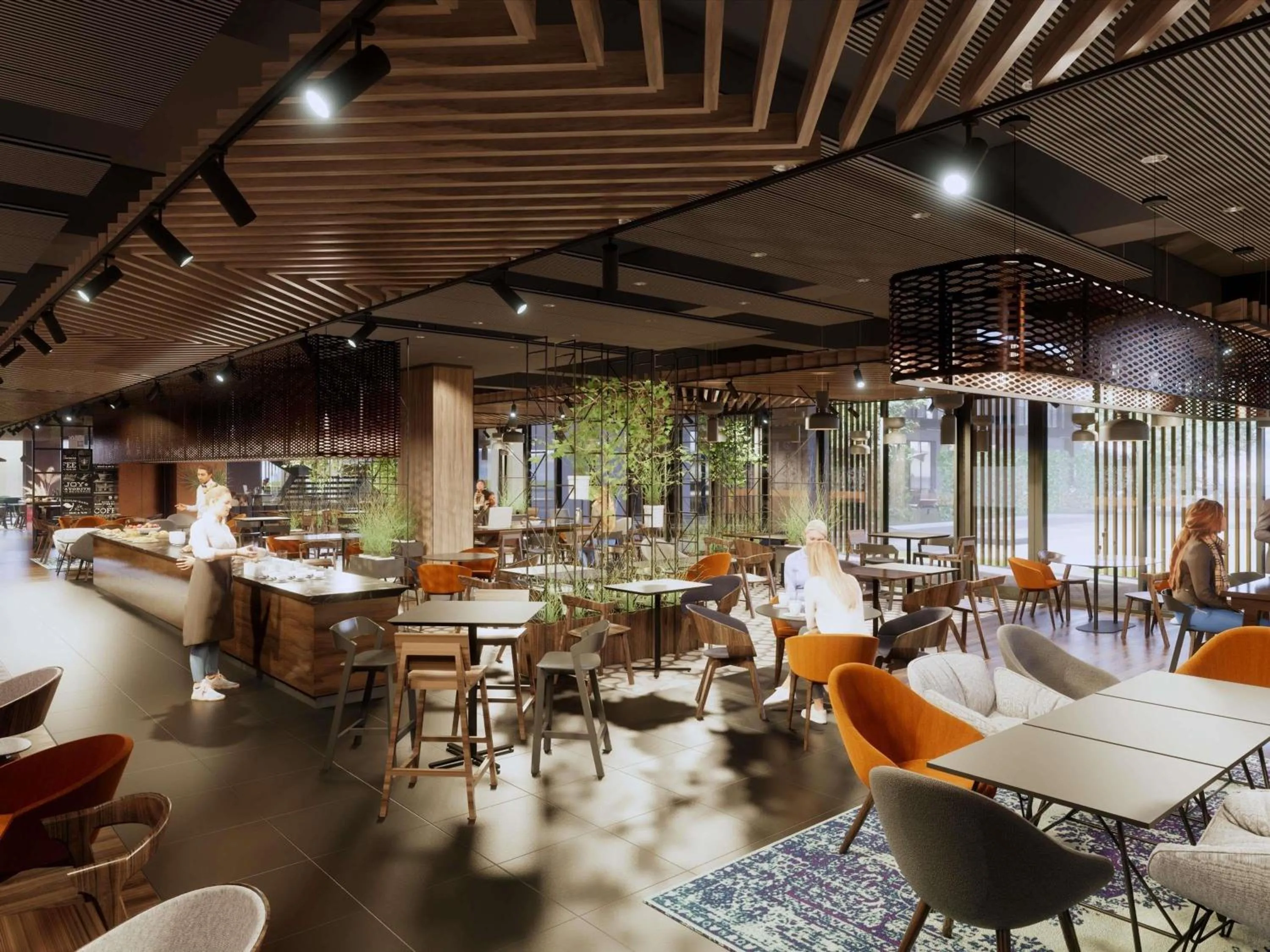 Restaurant/places to eat in Mercure Sibiu Arsenal