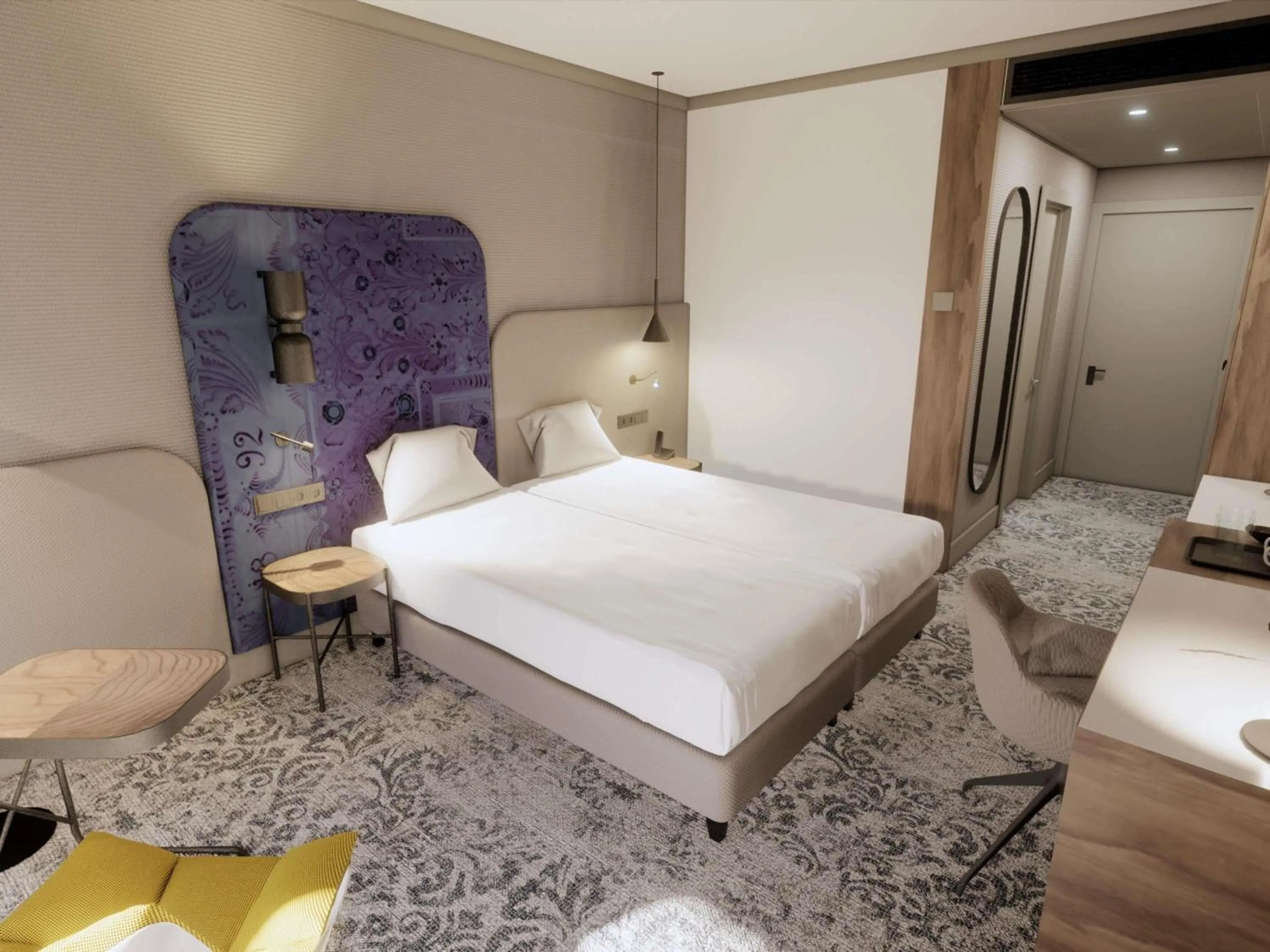 Bedroom, Bed in Mercure Sibiu Arsenal