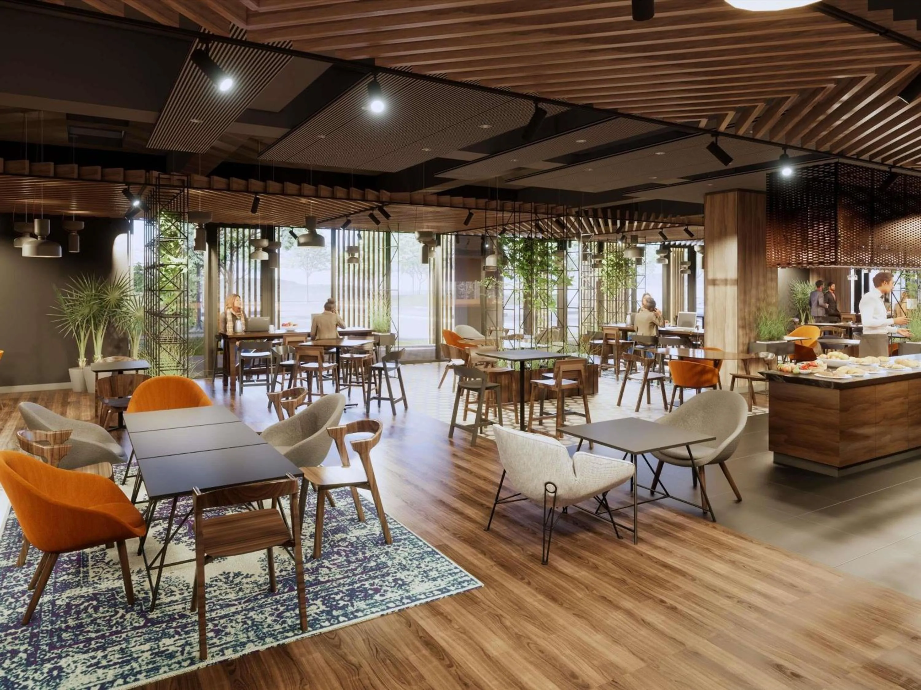 Restaurant/places to eat in Mercure Sibiu Arsenal