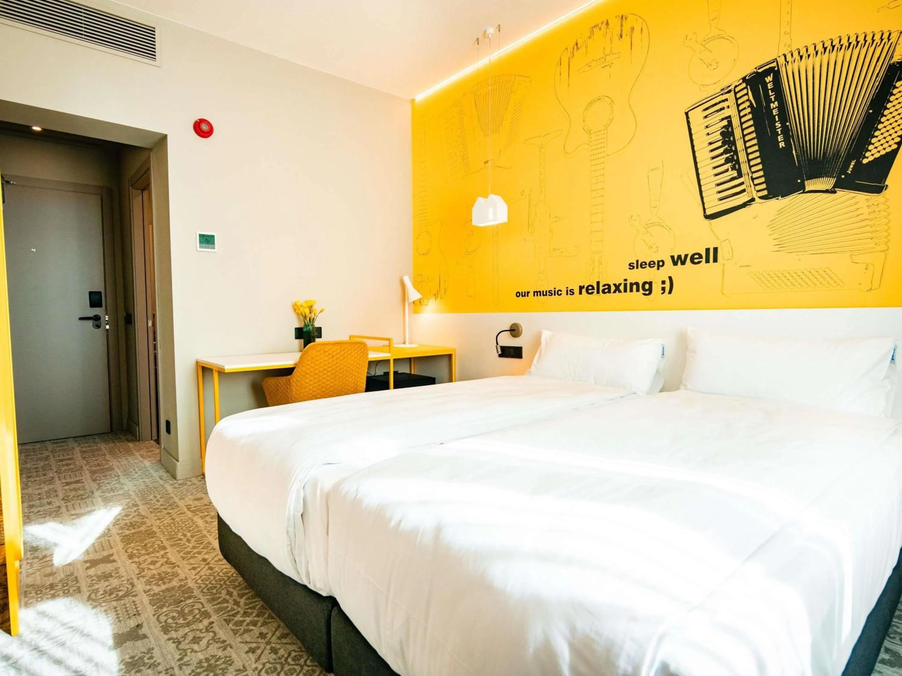 Bedroom, Bed in Ibis Styles Sibiu Arsenal