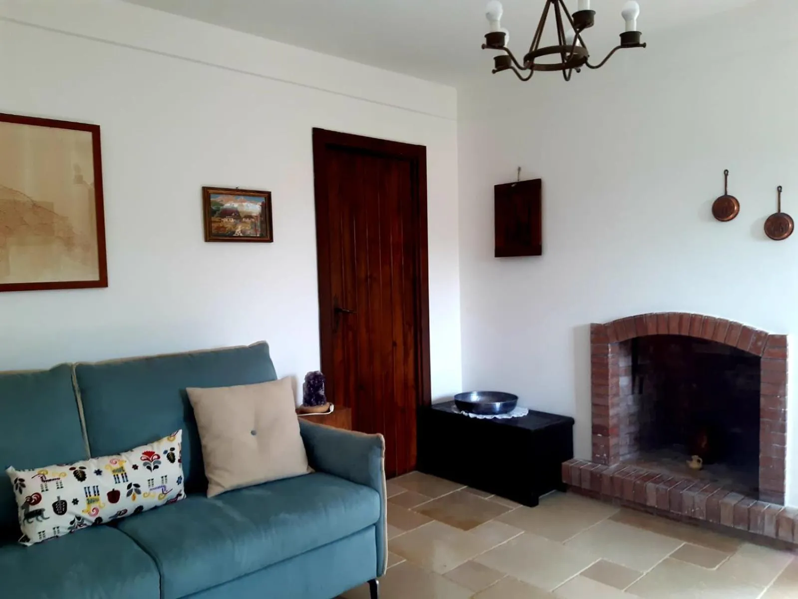 Living room in Masseria Mazzalorsa