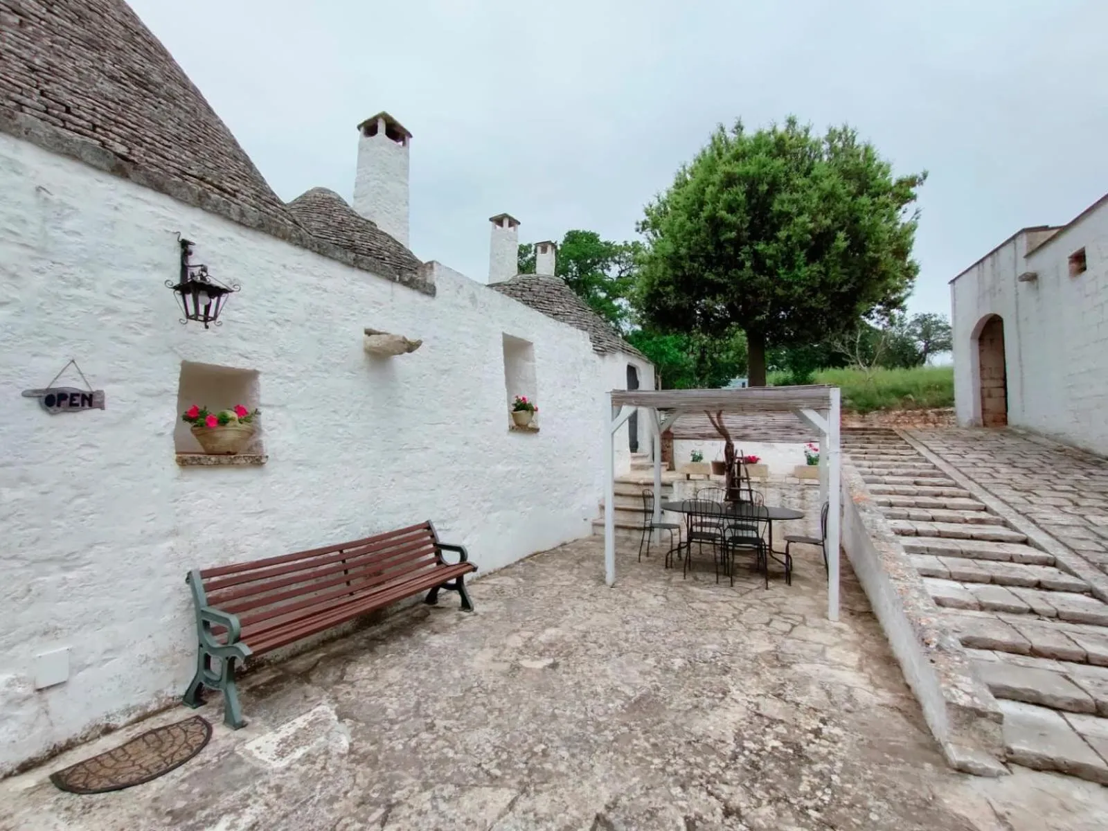 Area and facilities in Masseria Mazzalorsa