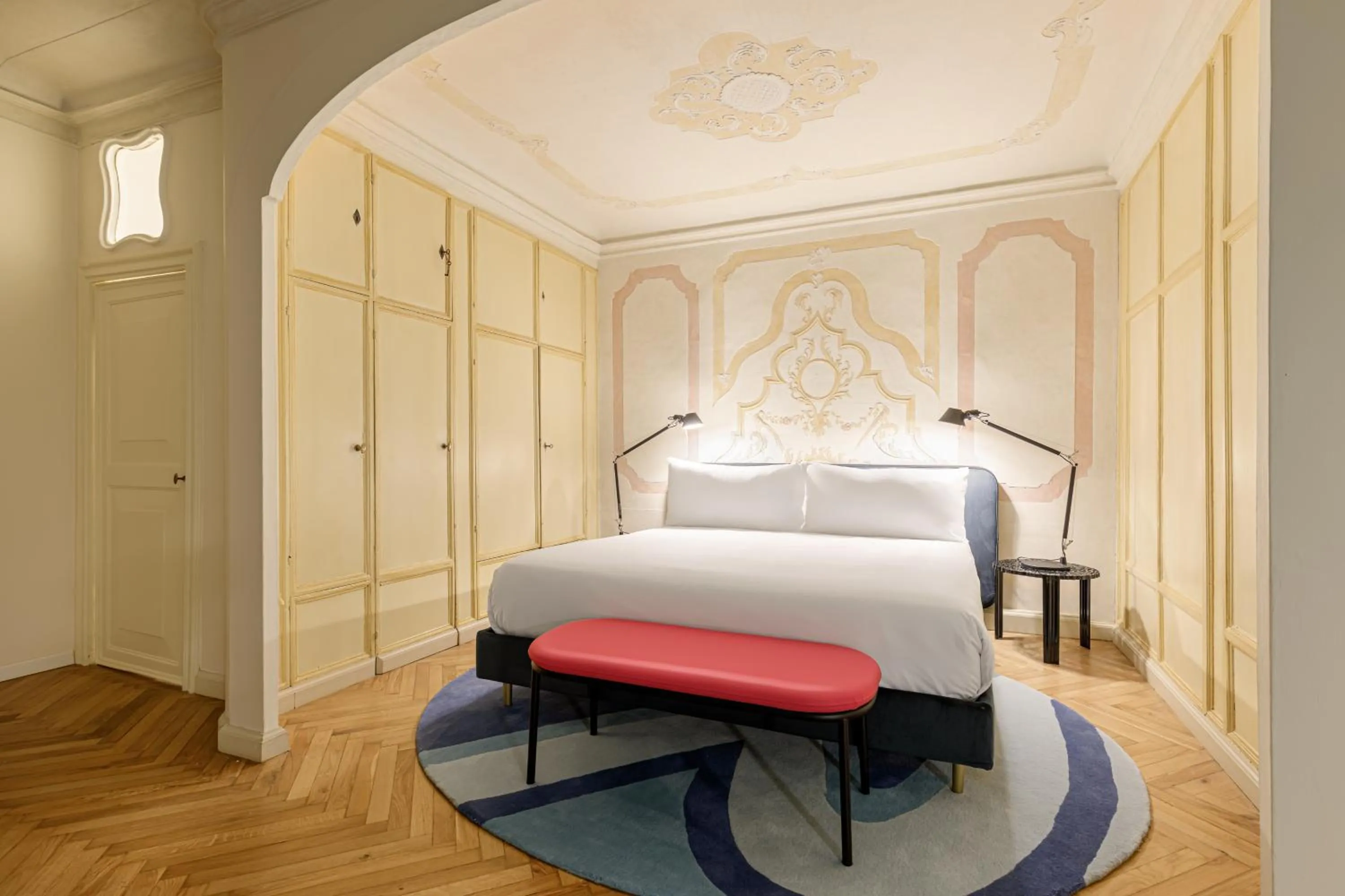 Bed in Palazzo Dei Fiori by Room Mate