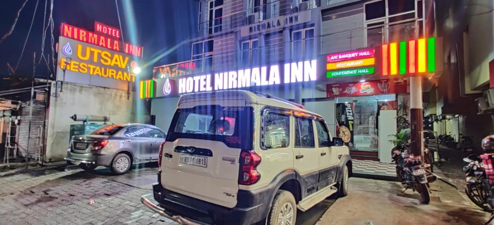 Property building in Hotel Nirmala Inn