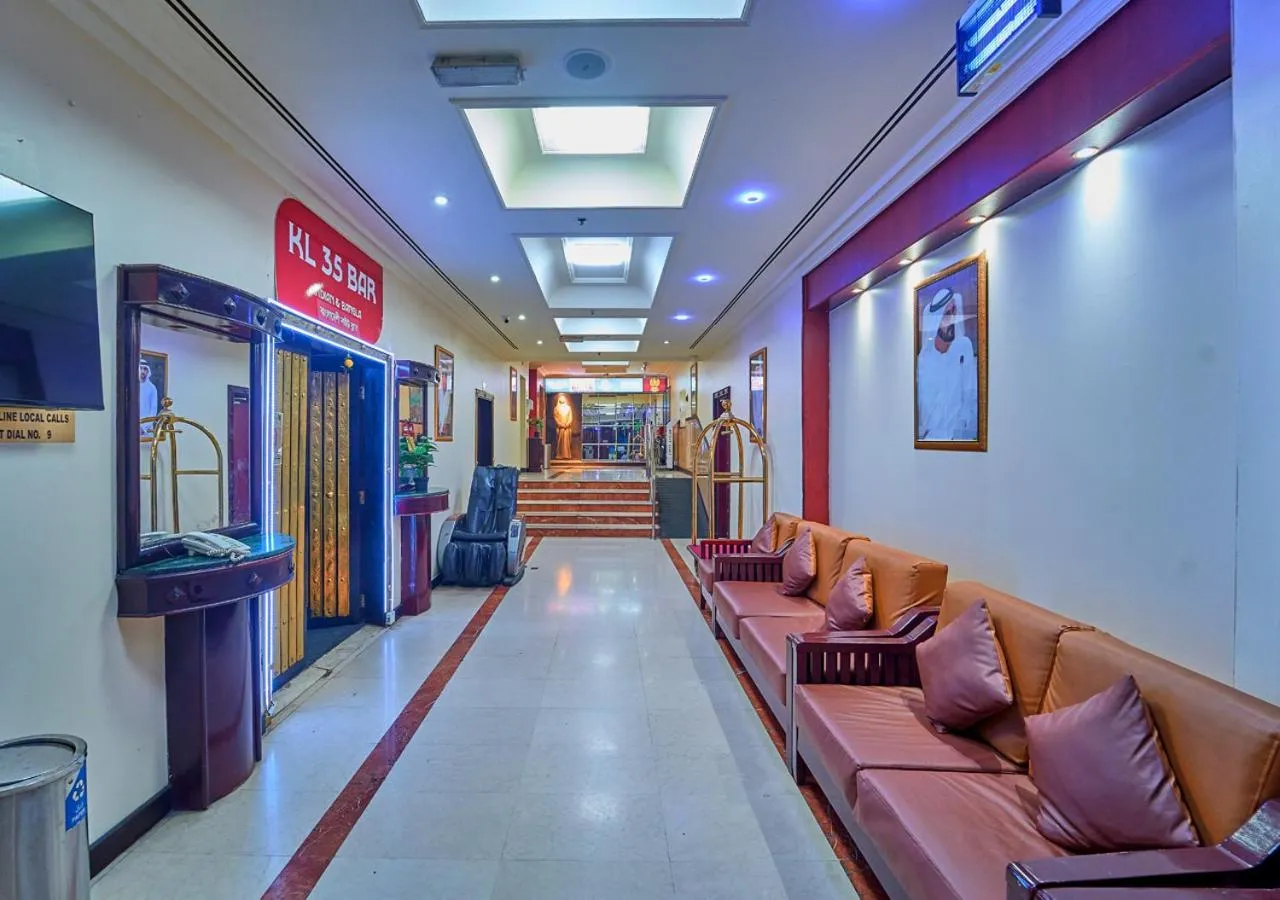 Lobby or reception in Claridge Hotel Dubai