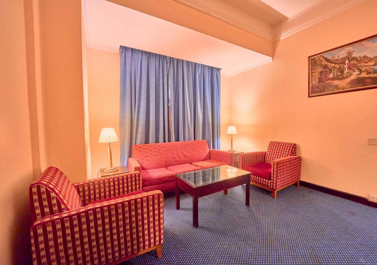 Living room in Claridge Hotel Dubai