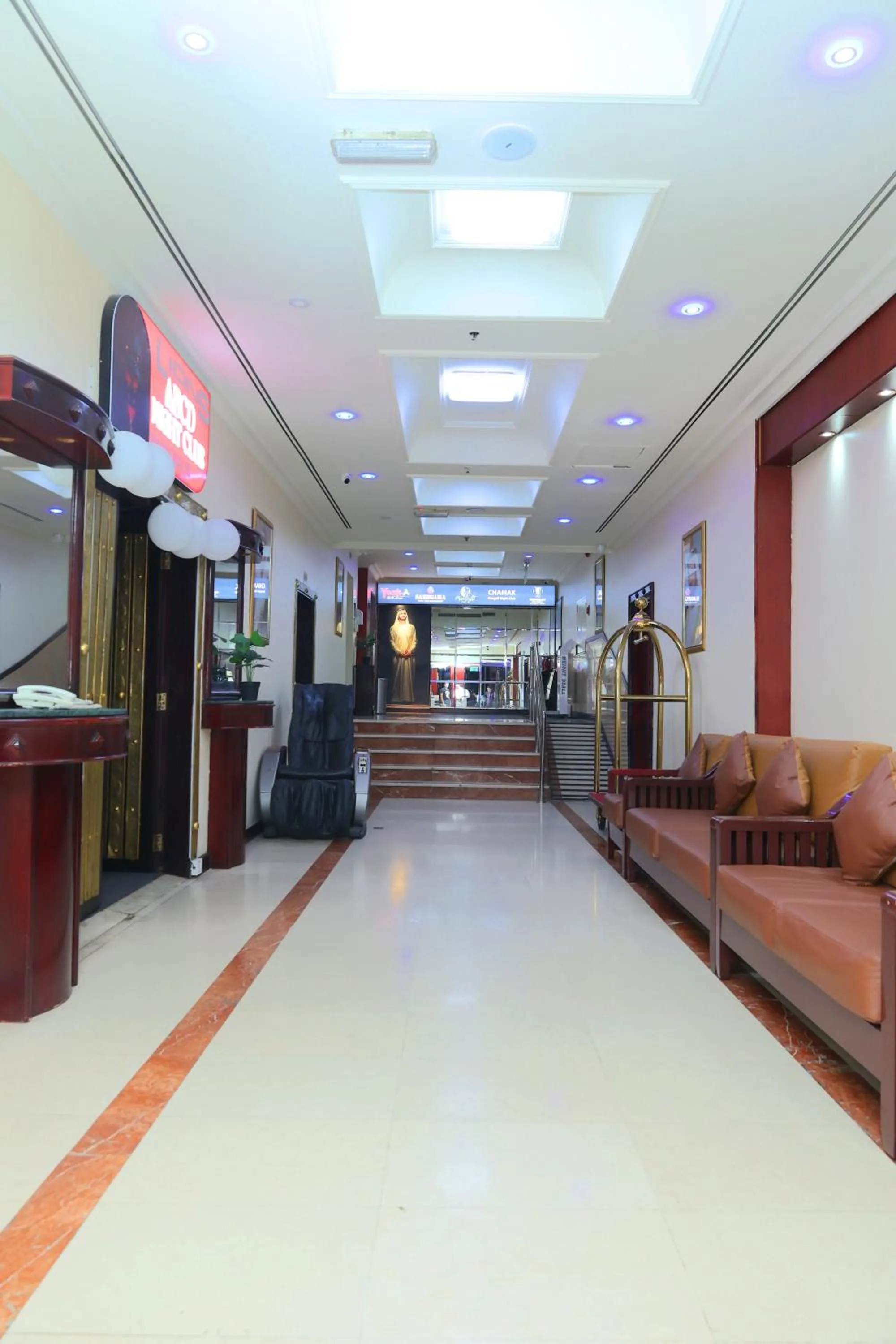 Lobby or reception in Claridge Hotel Dubai