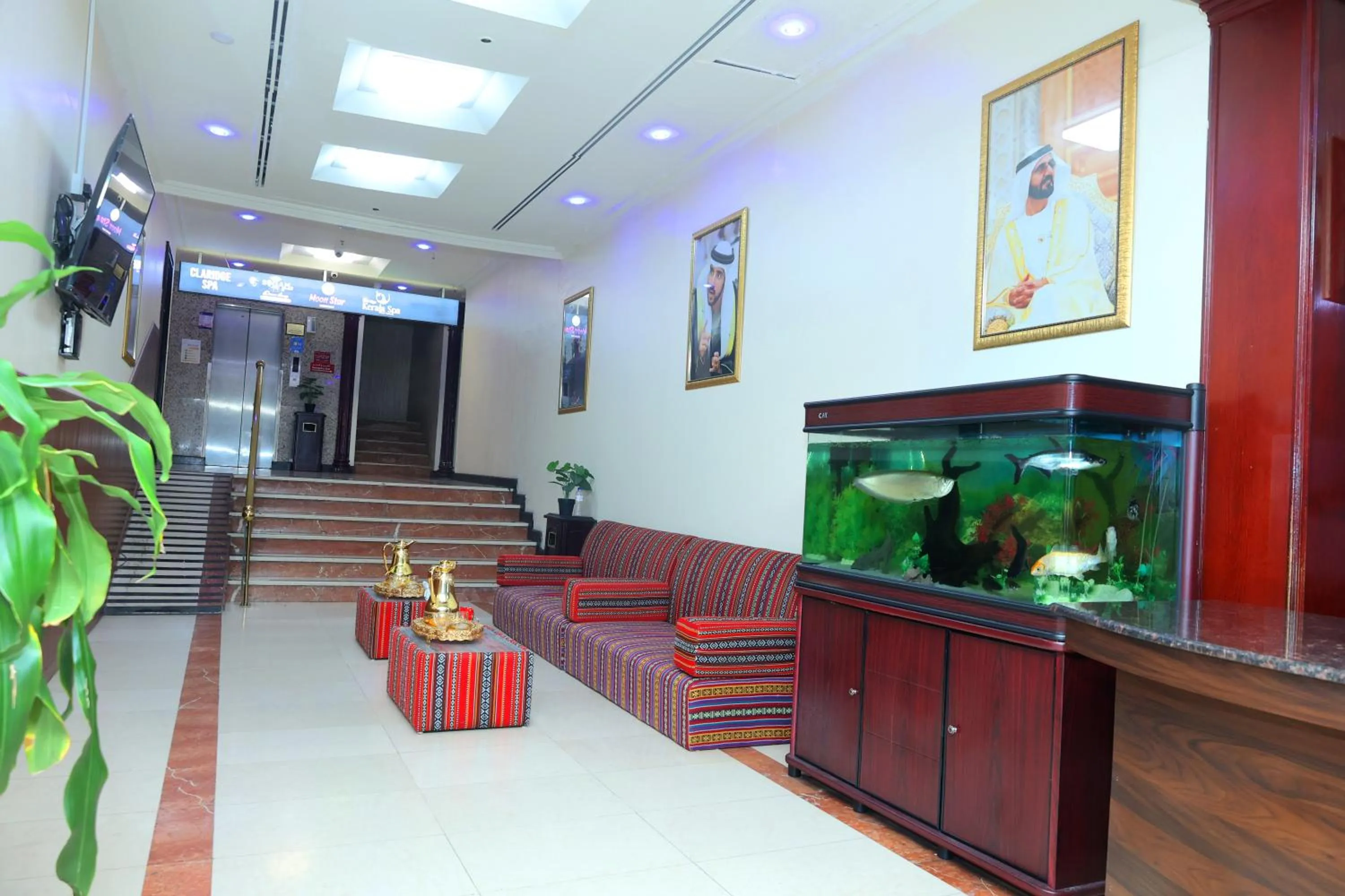 Lobby or reception in Claridge Hotel Dubai