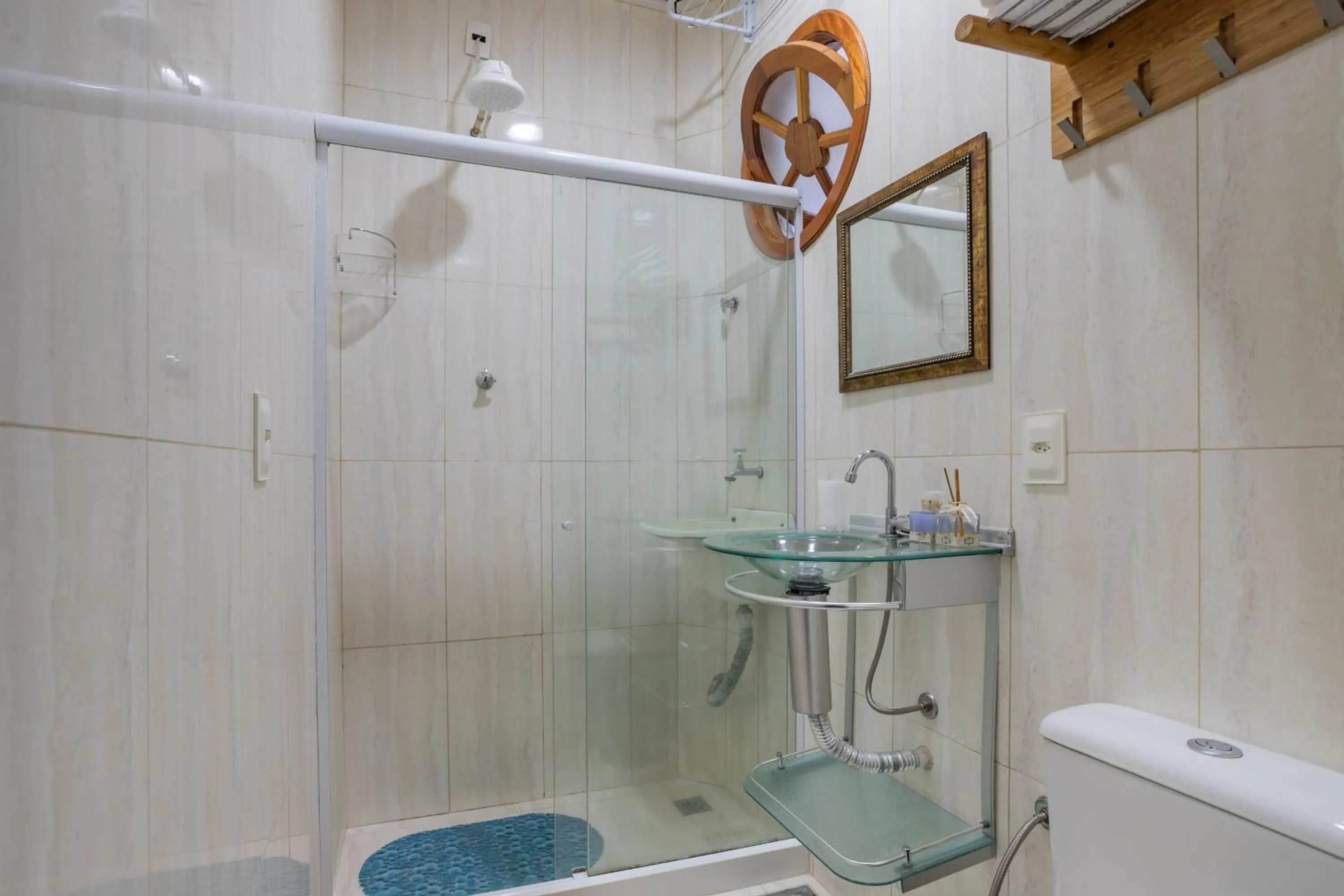 Bathroom in Apartamento Copacabana RJ