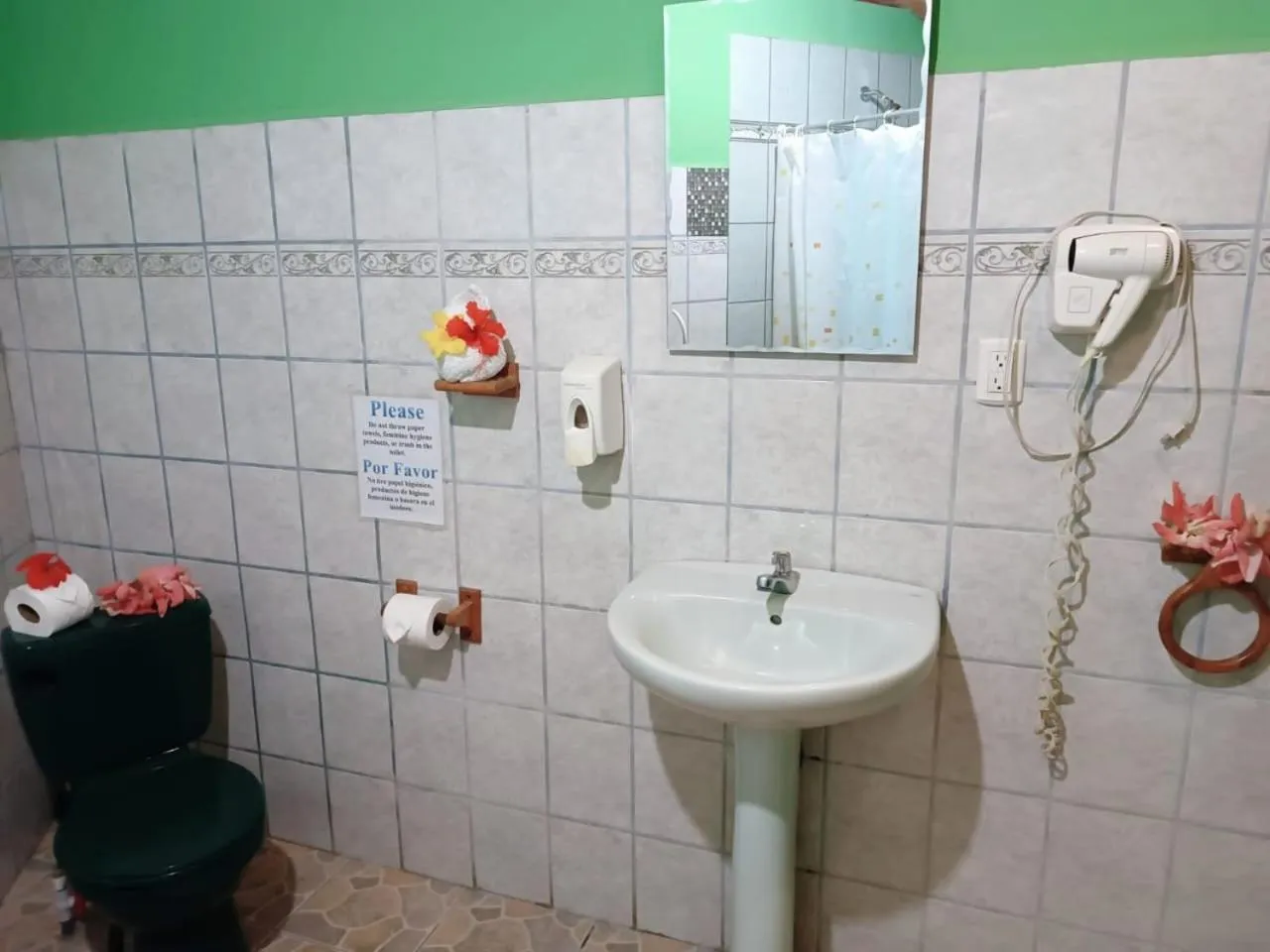 Toilet in La Diosa Nature Lodge