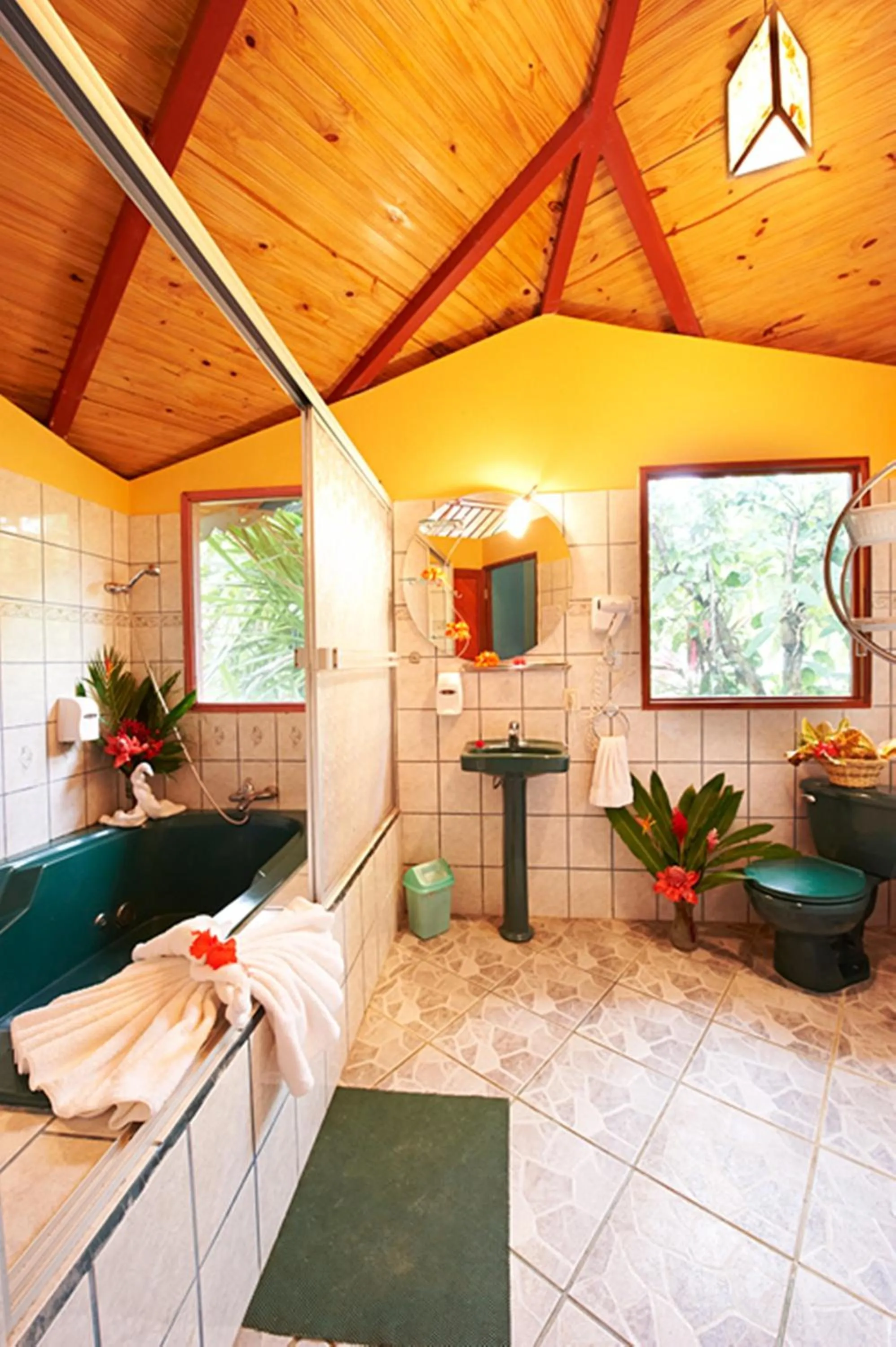 Toilet in La Diosa Nature Lodge