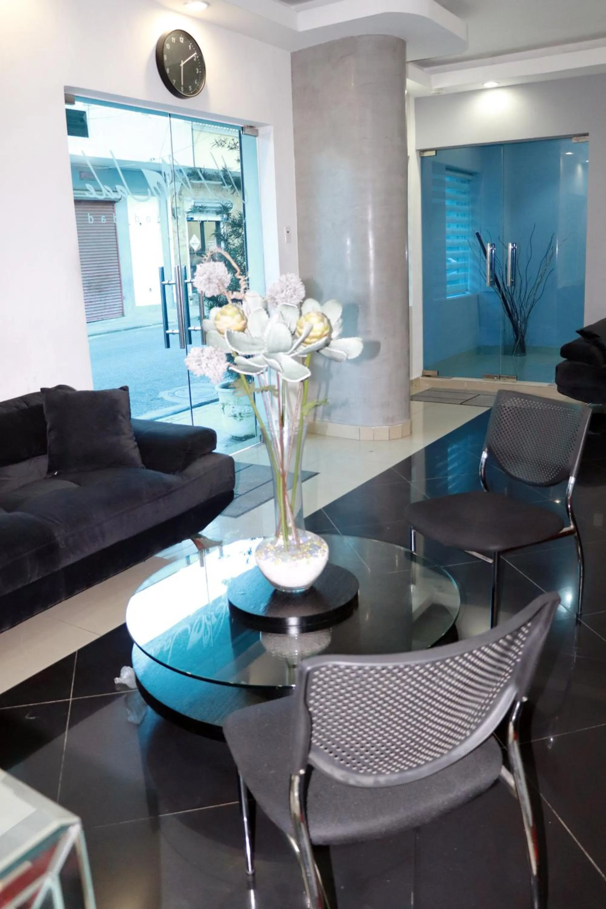 Lobby or reception in Hotel Merey