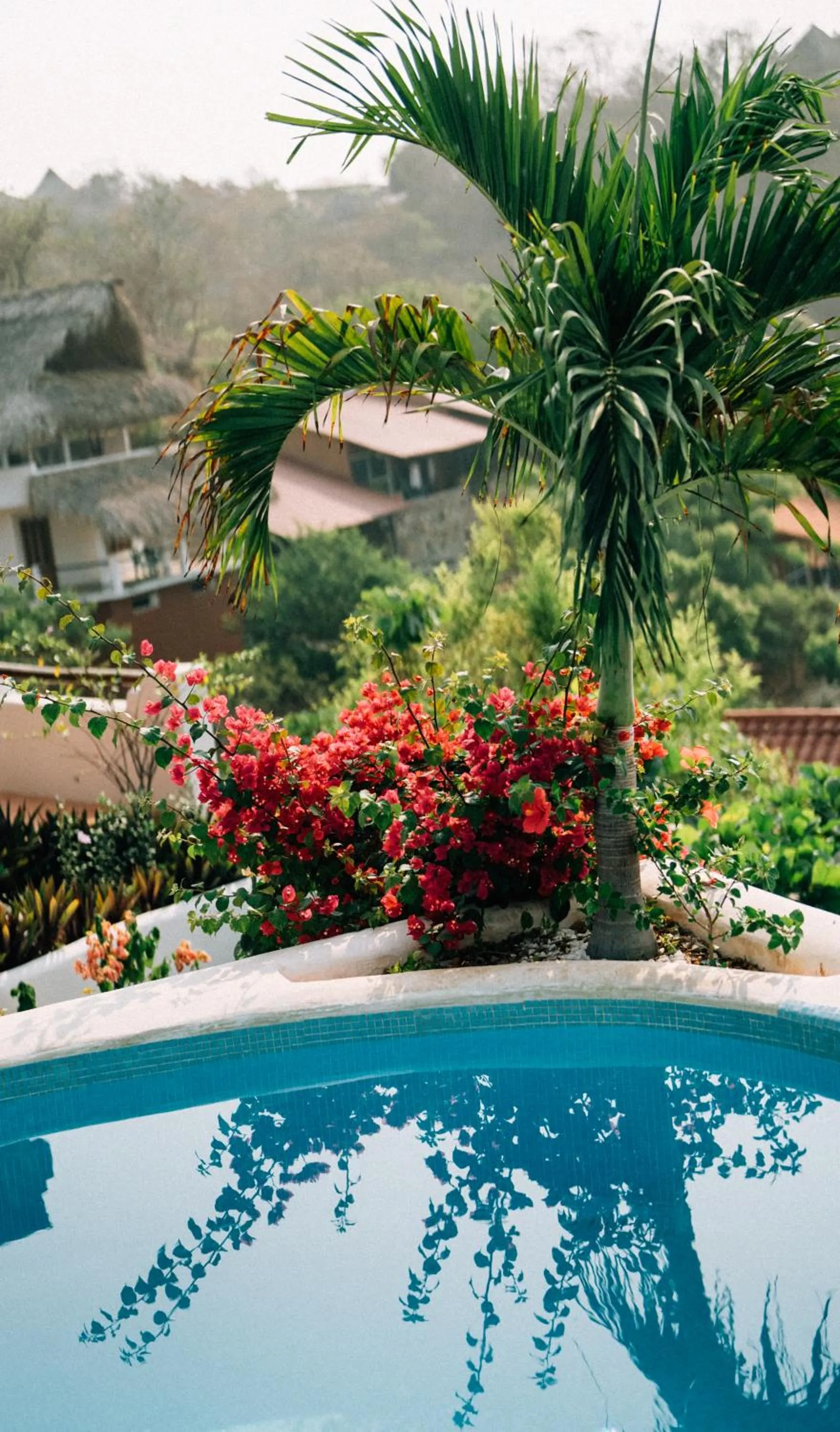 Swimming pool in Hotel Boutique casa la Malagueña