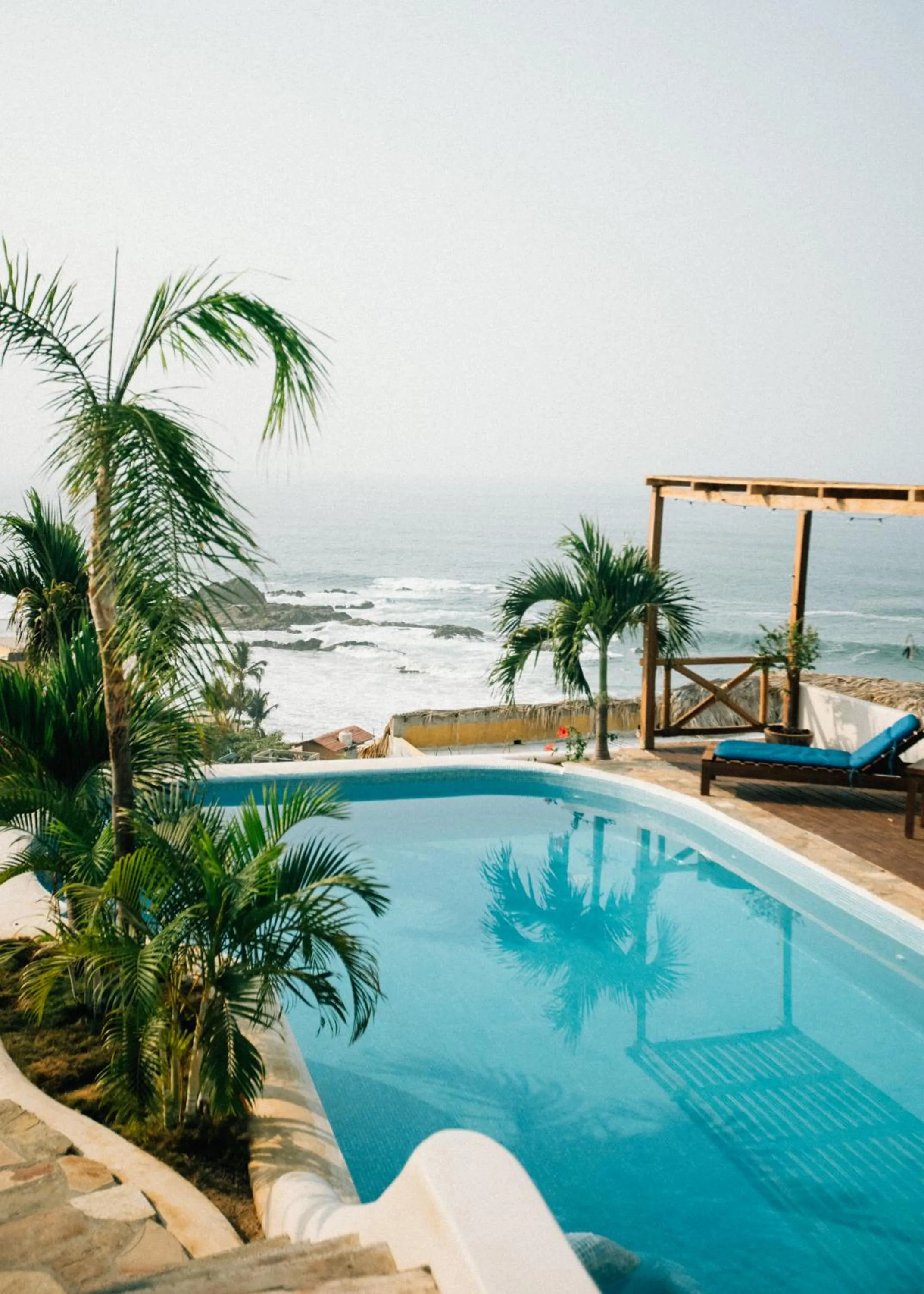 Swimming pool in Hotel Boutique casa la Malagueña