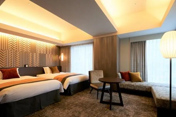 Bed in Hotel Metropolitan Akita