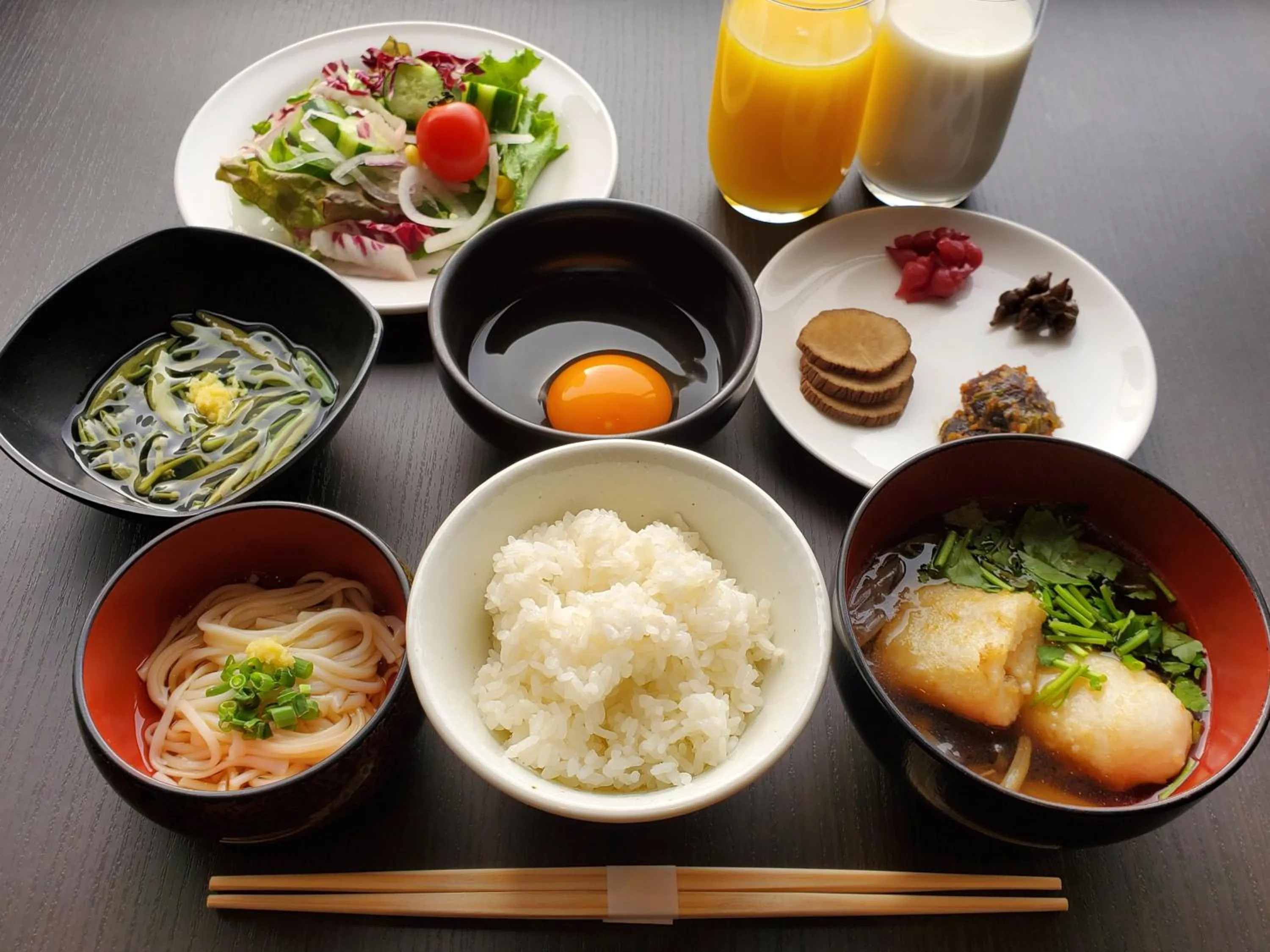 Breakfast in Hotel Metropolitan Akita