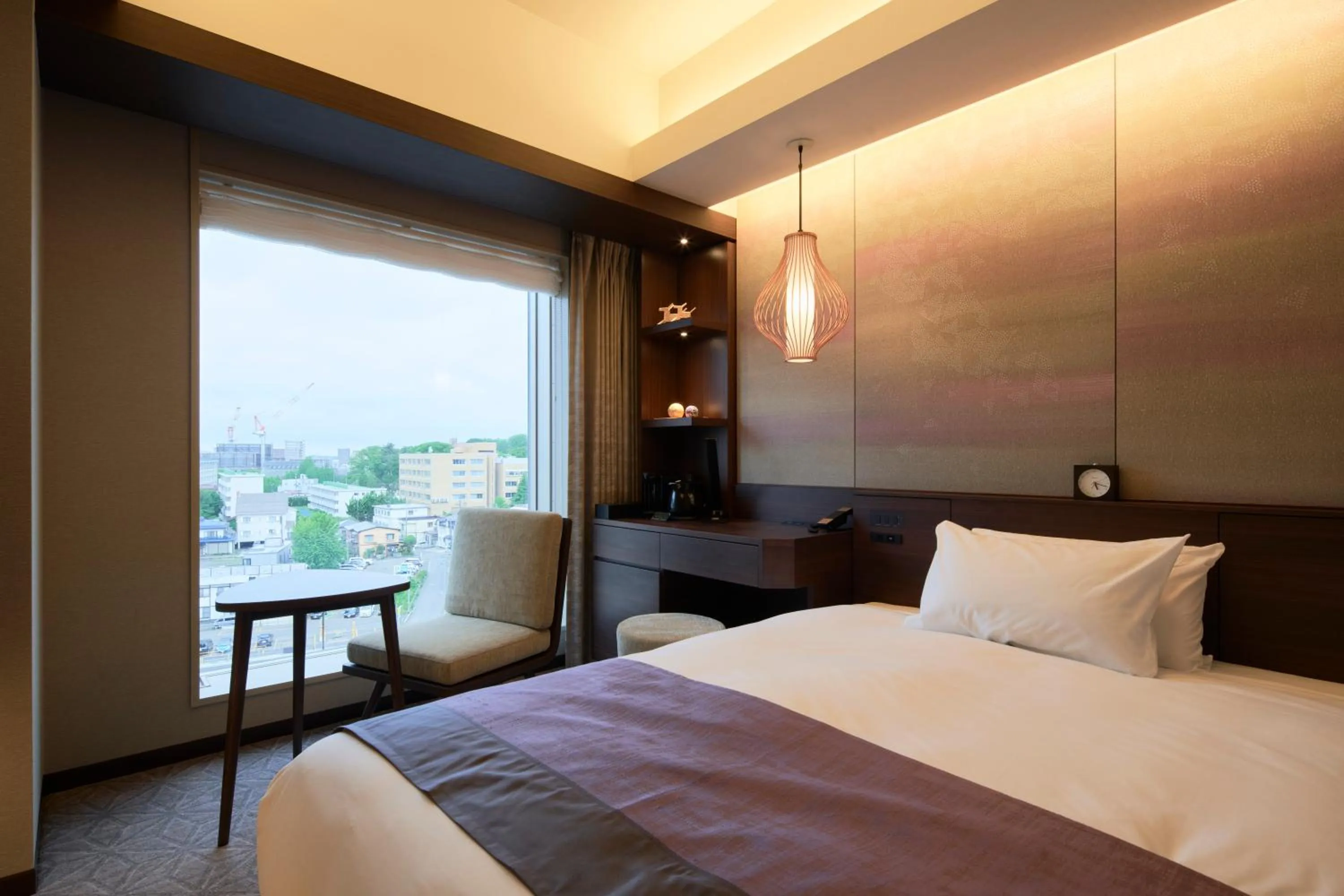 Bed in Hotel Metropolitan Akita