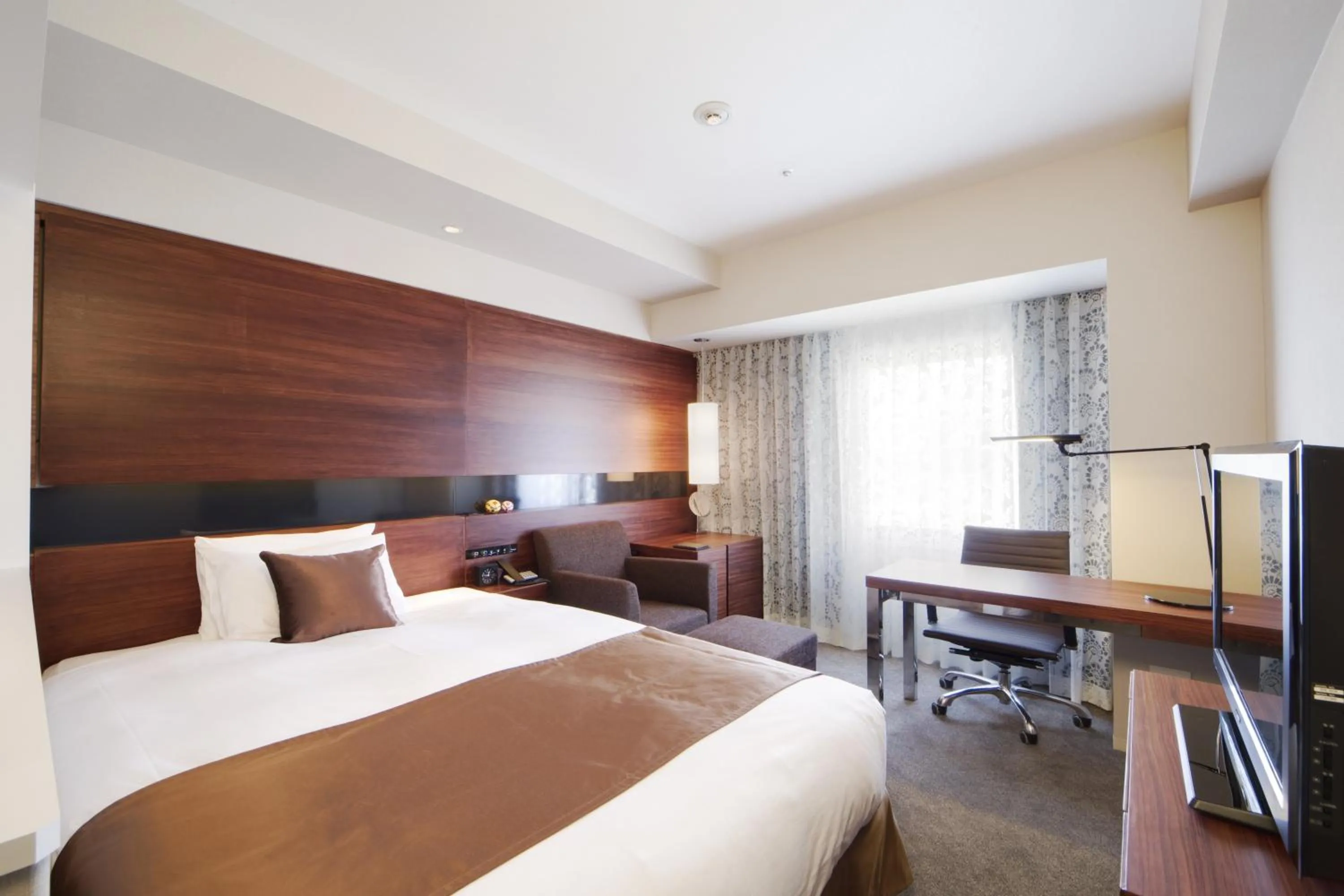 Bed in Hotel Metropolitan Akita