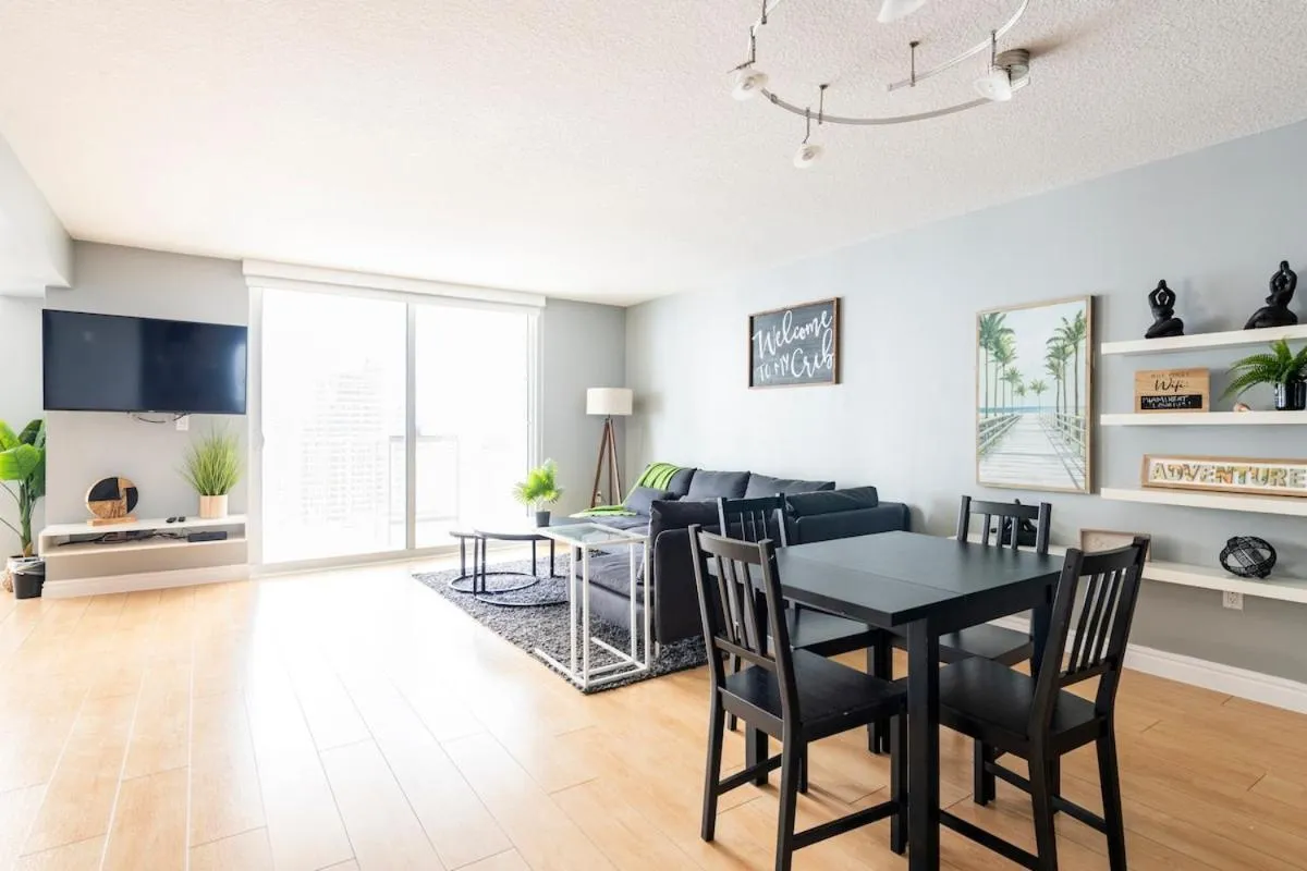 Brickell Center w/City & Bay View + FREE Parking!