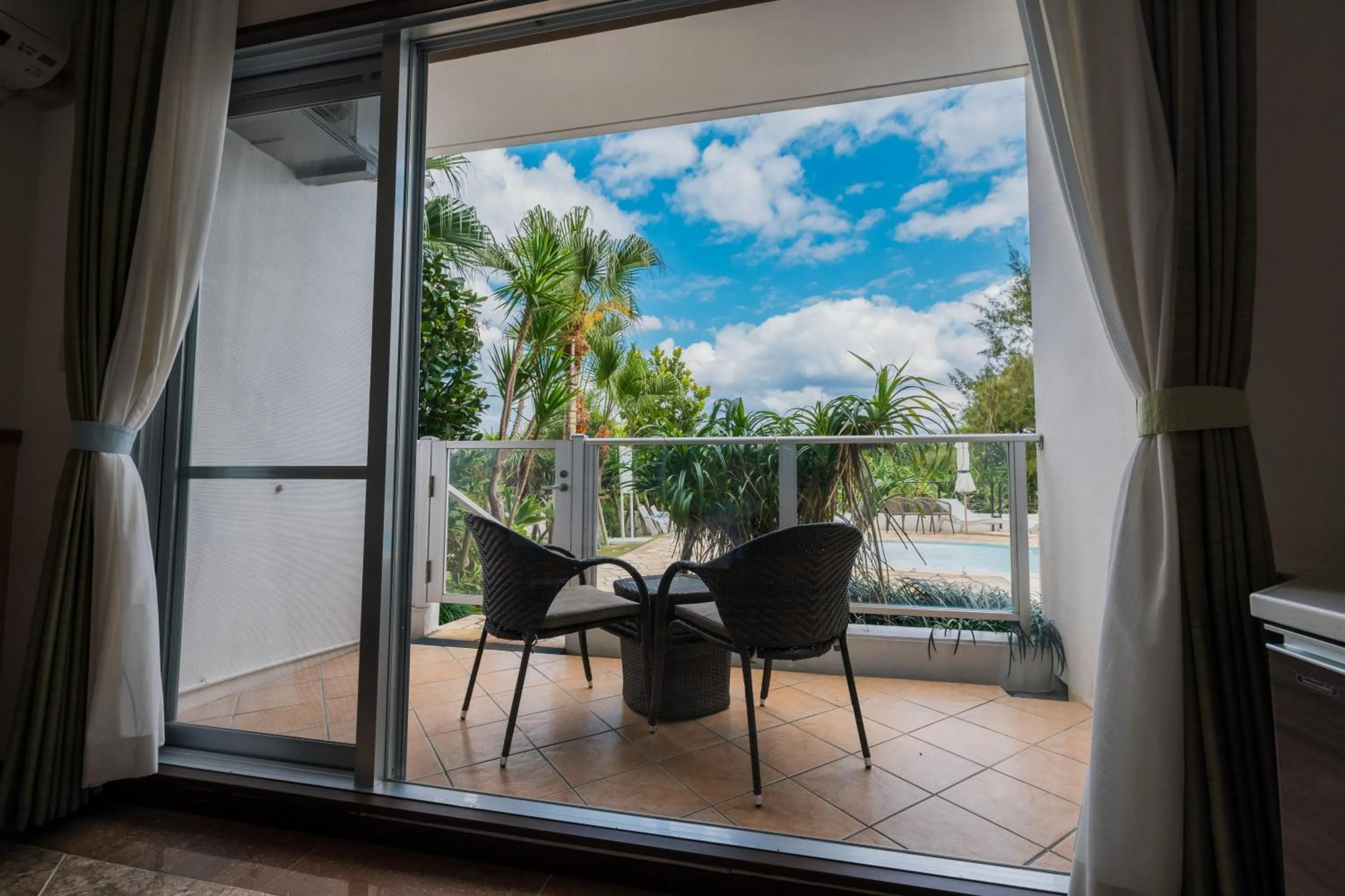 Balcony/Terrace in Best Western Okinawa Onna Beach