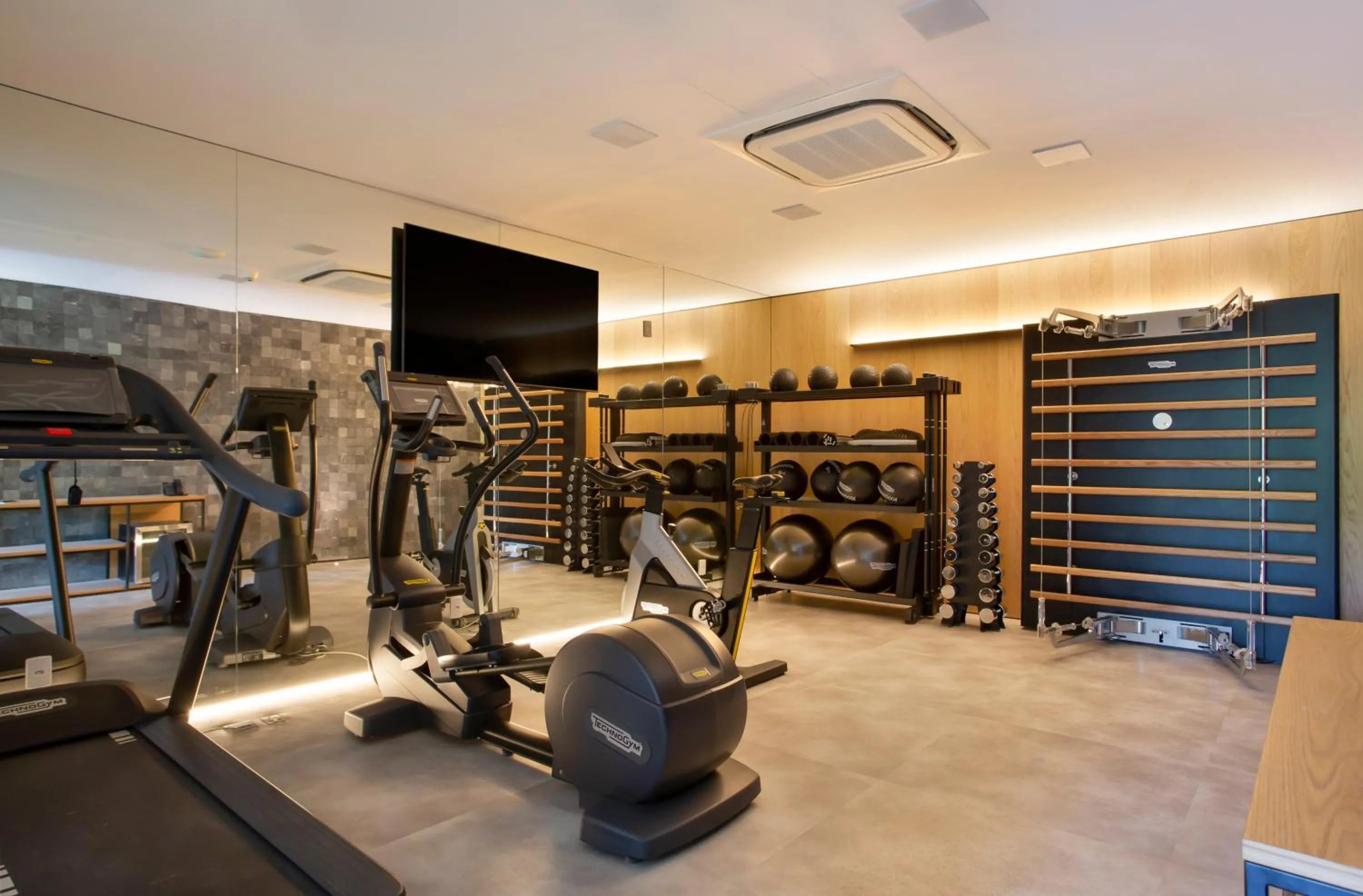 Fitness centre/facilities in Fuso Concept Hotel