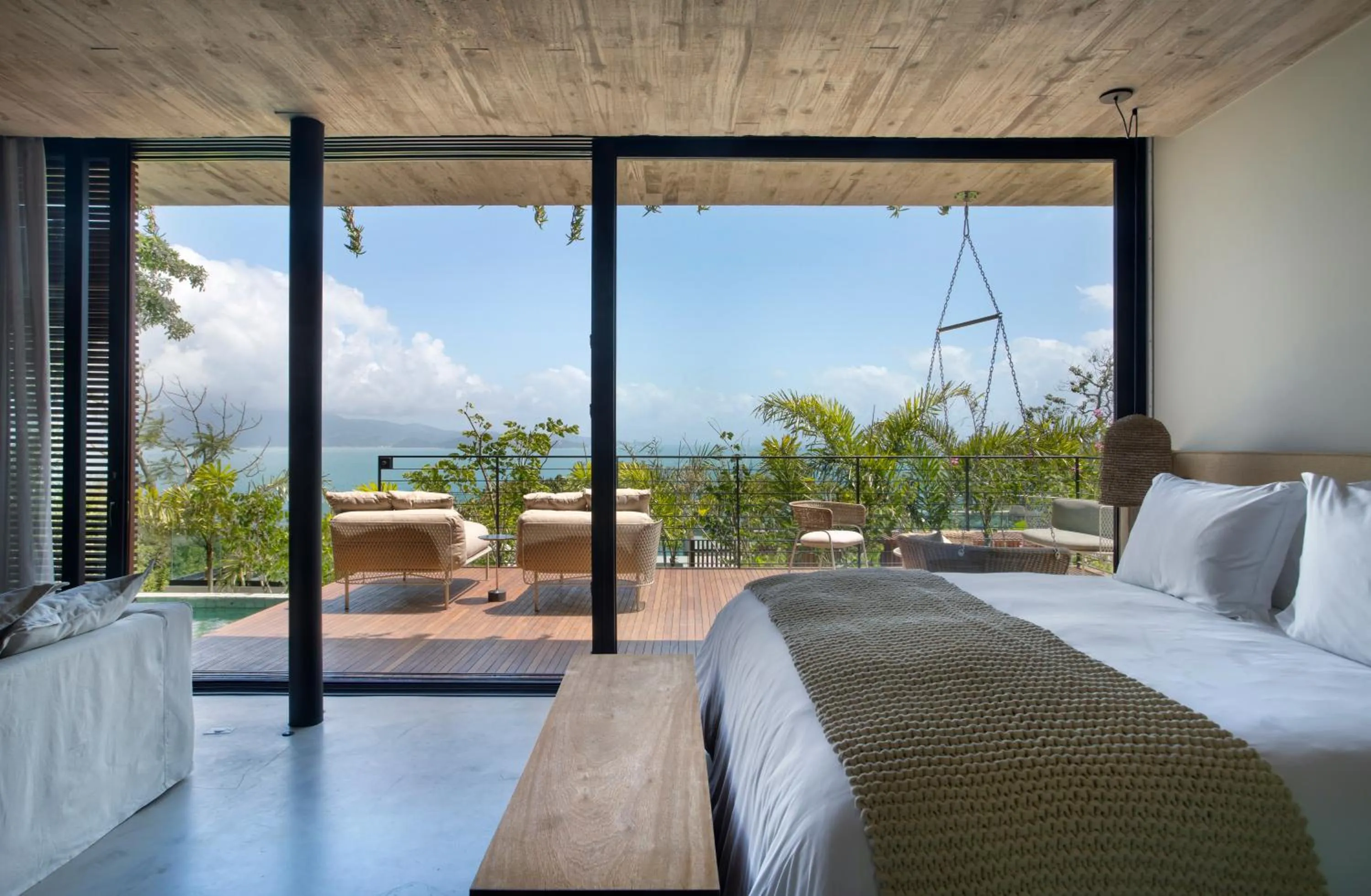 Balcony/Terrace, Bed in Fuso Concept Hotel